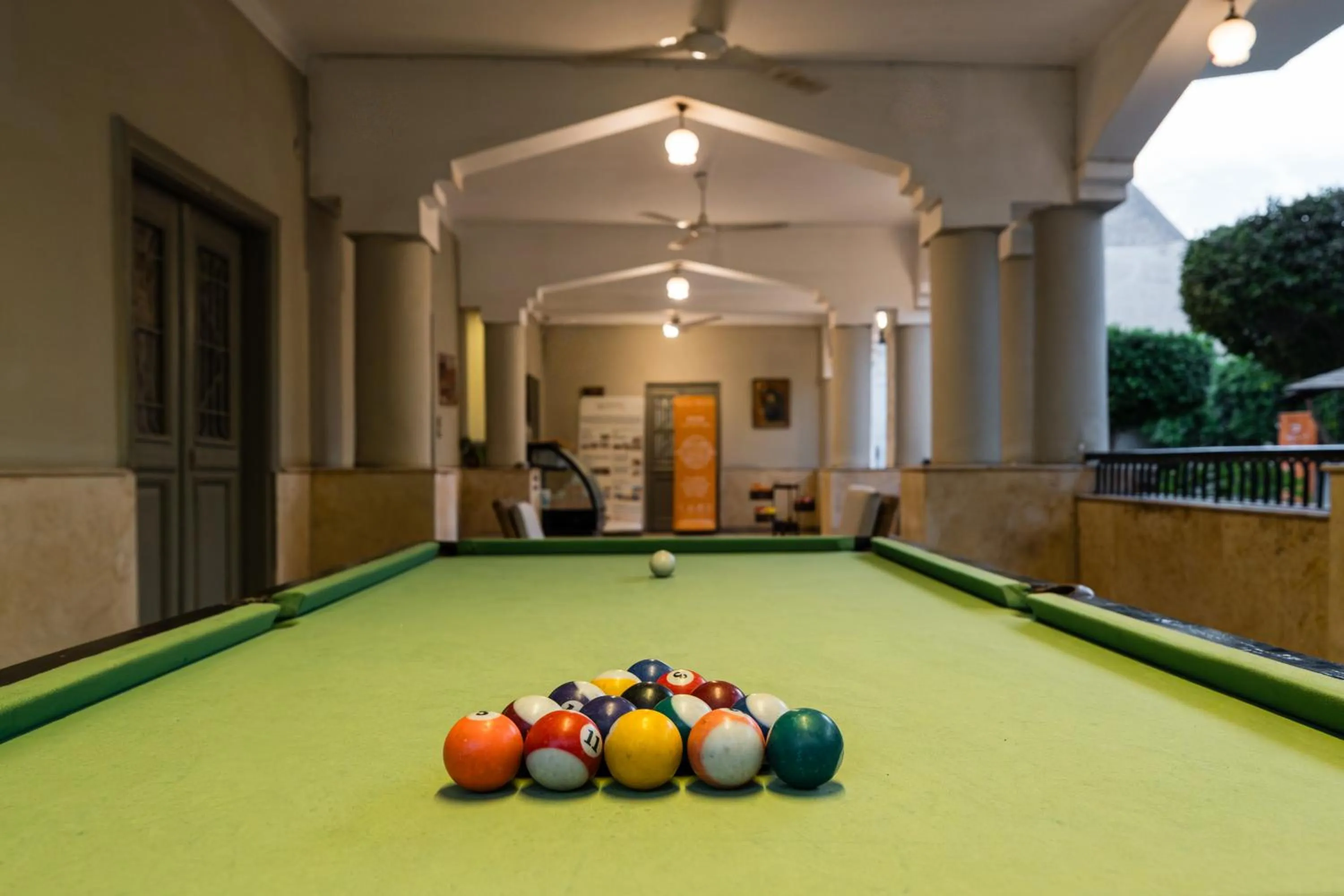Billiard in Villa Khufu Pyramids Hotel