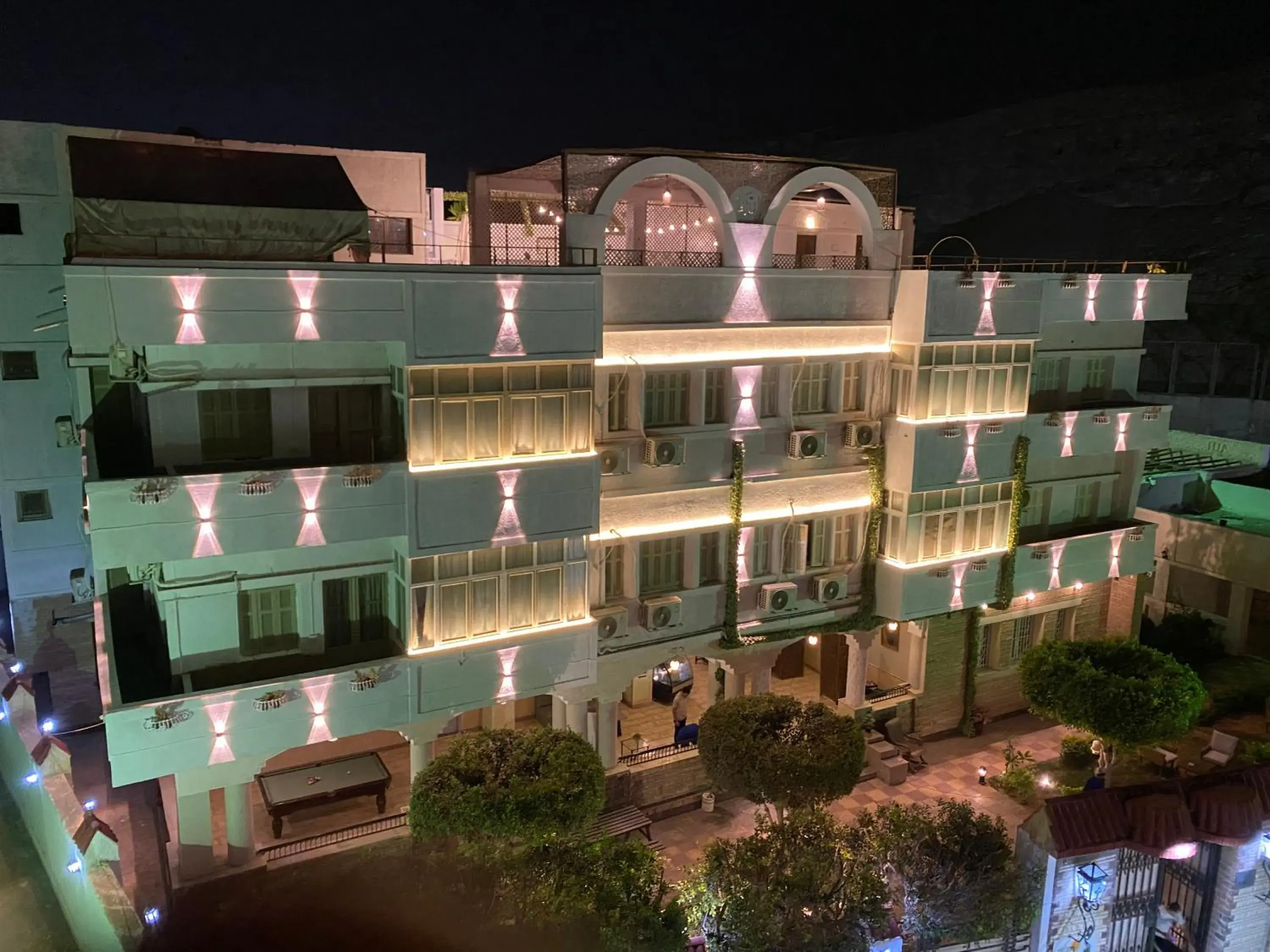 Property building in Villa Khufu Pyramids Hotel Property building in Villa Khufu Pyramids Hotel