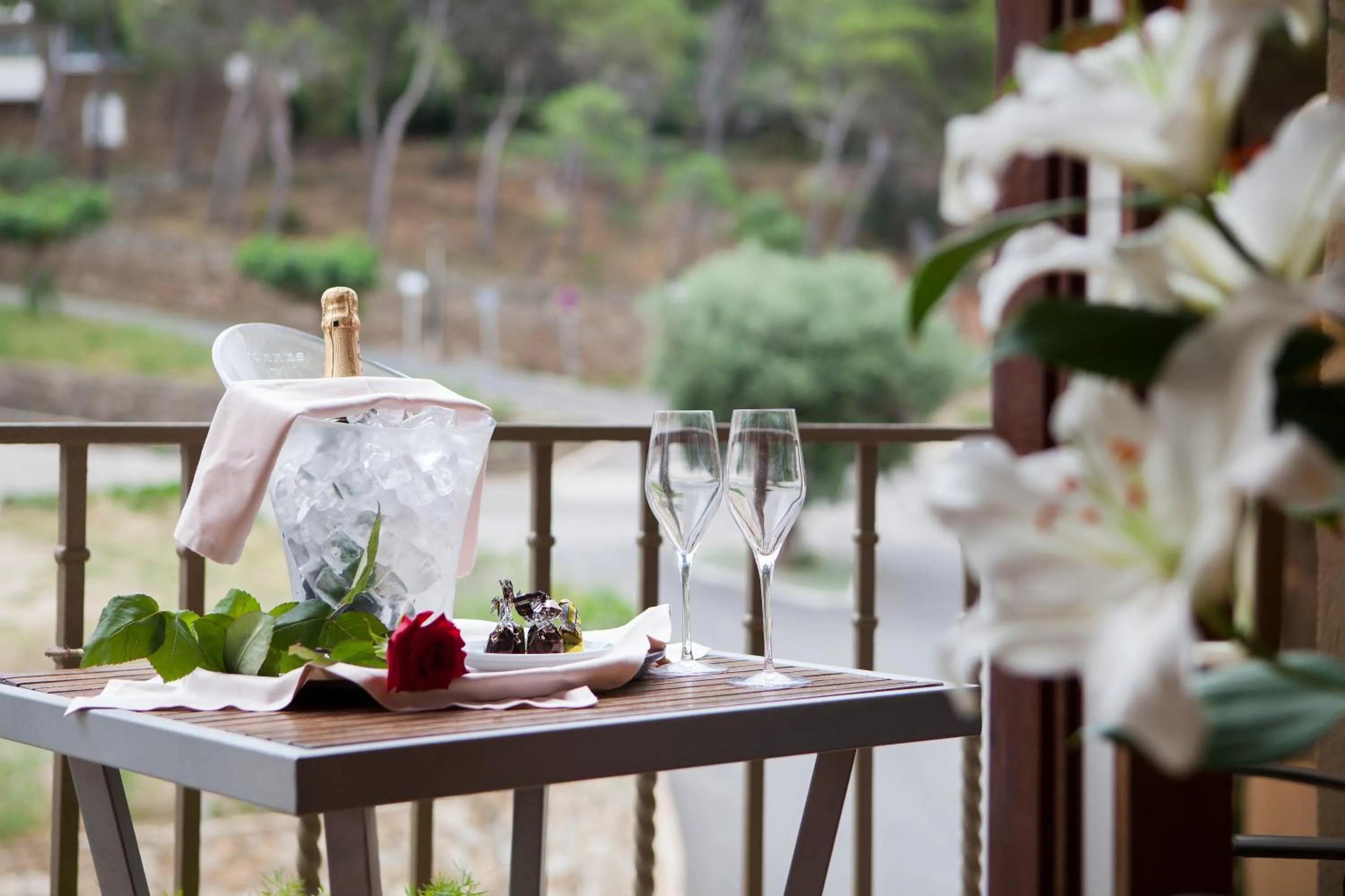 Balcony/Terrace in Hotel Spa Porto Cristo