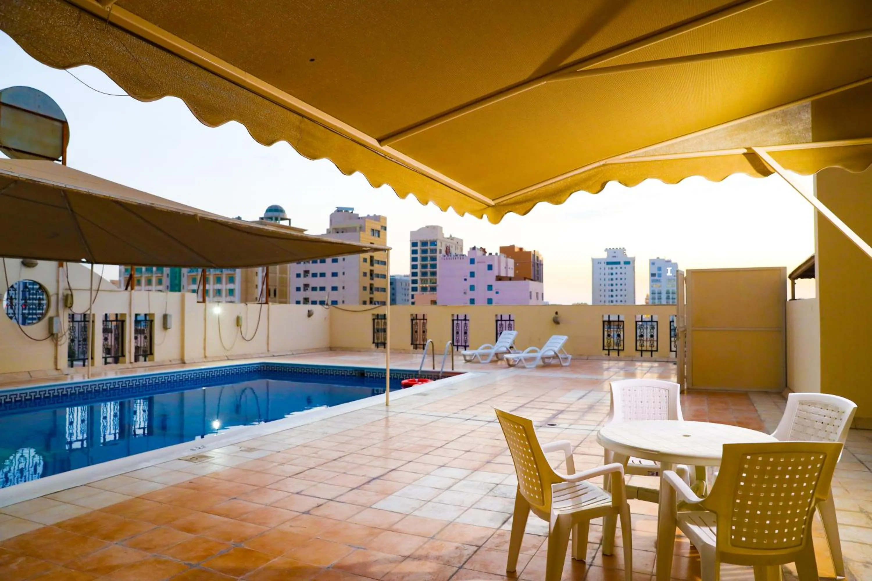 Swimming pool in Pearl Bahrain Suites