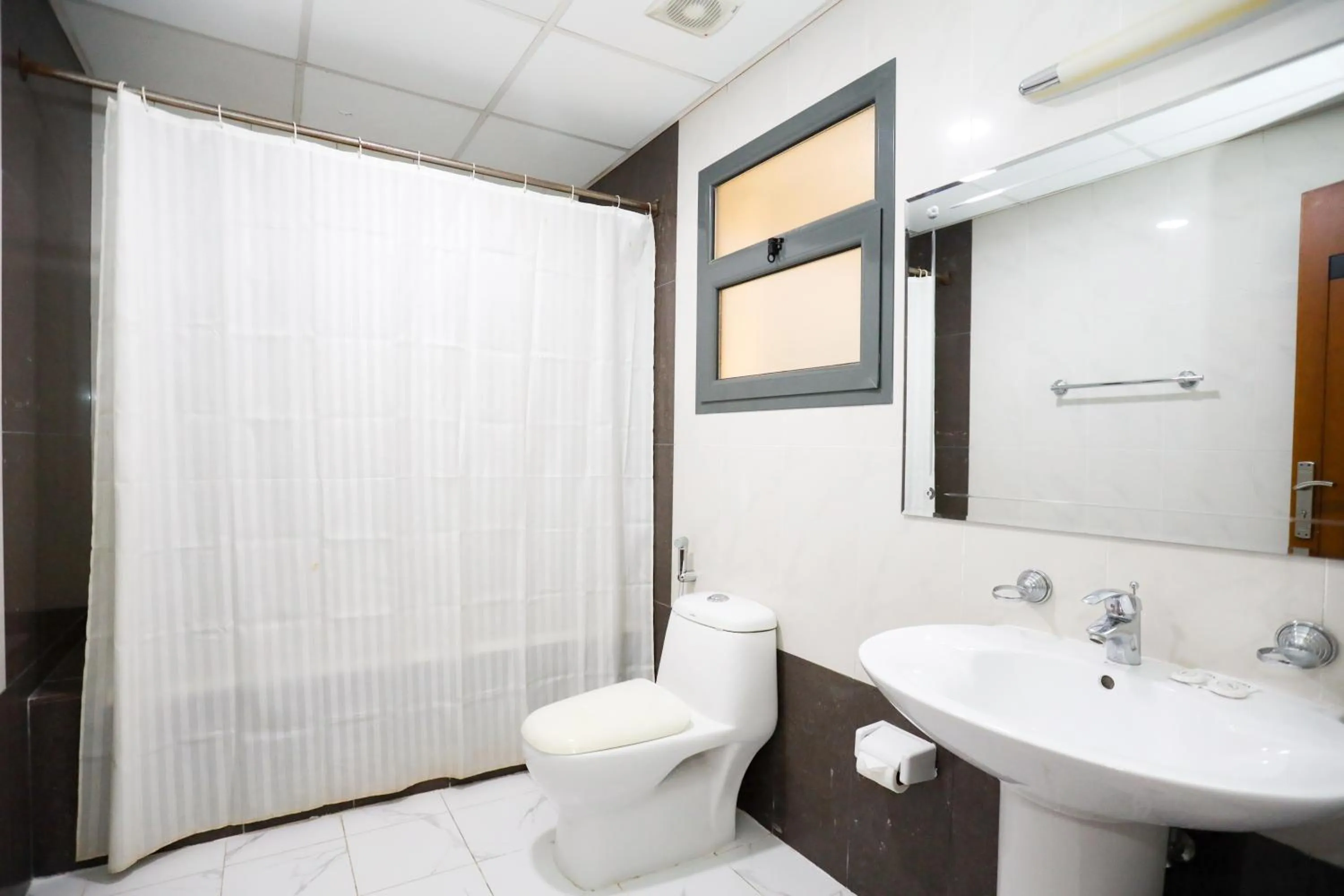 Shower in Pearl Bahrain Suites