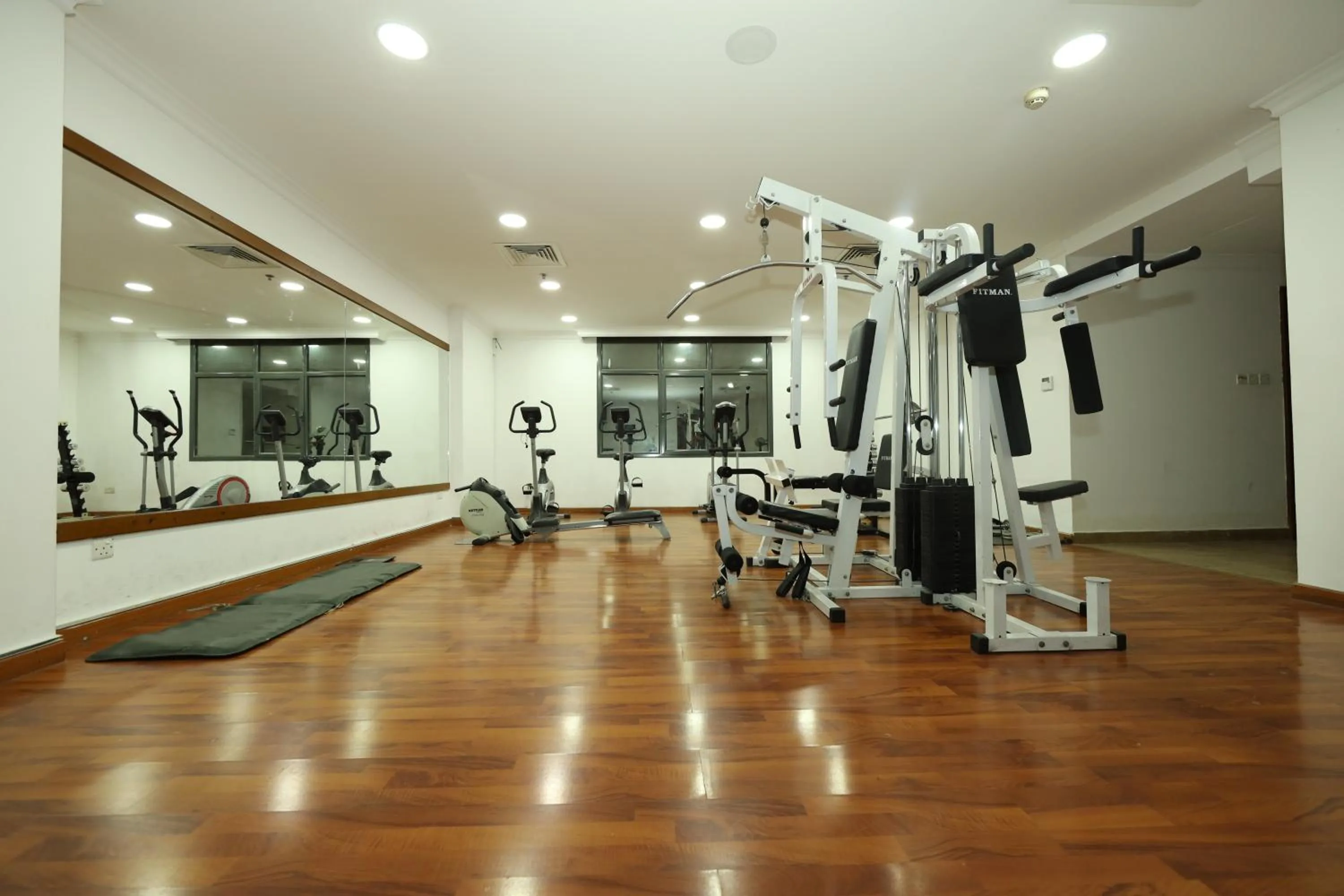 Fitness centre/facilities in Pearl Bahrain Suites