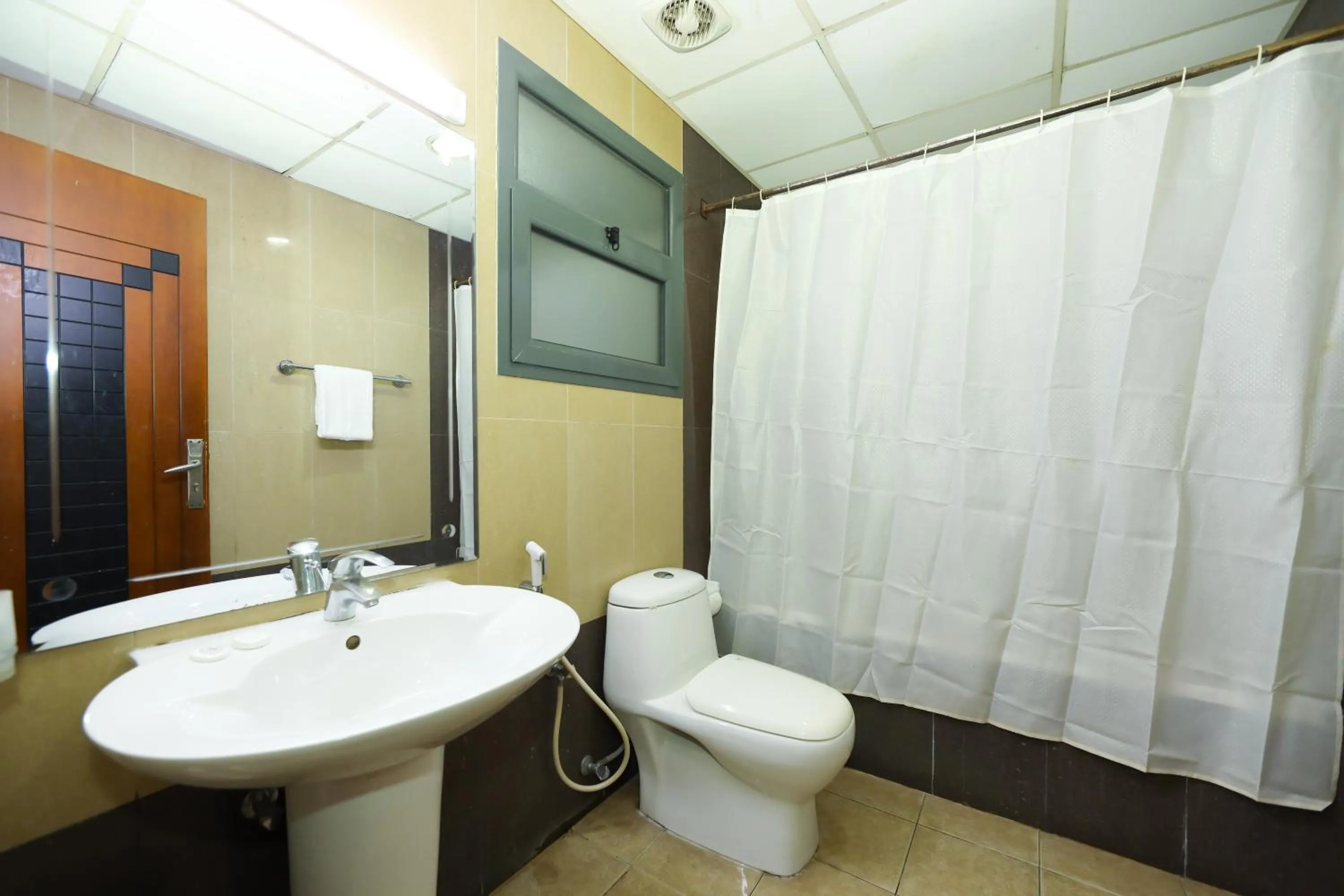 Shower in Pearl Bahrain Suites