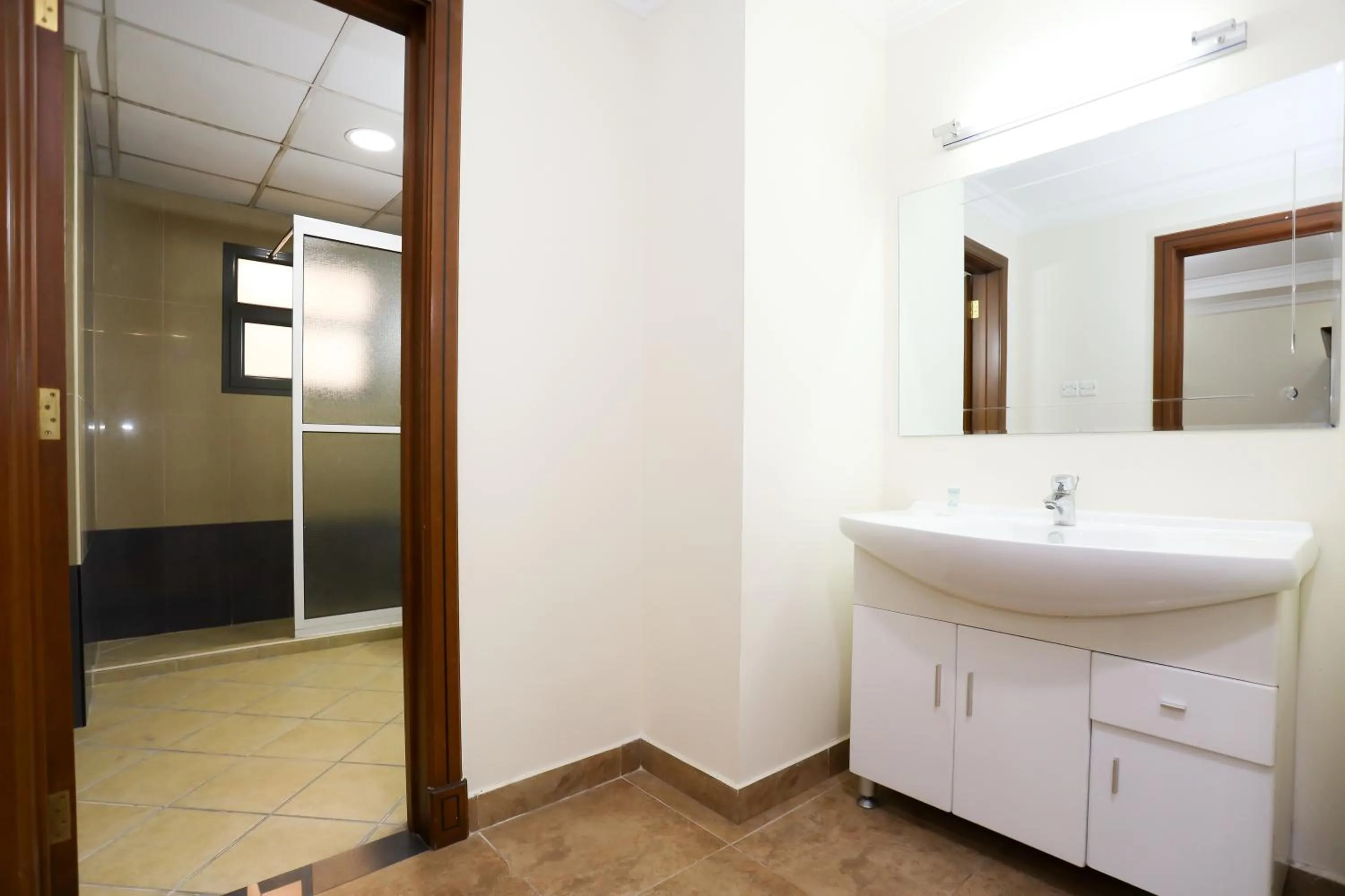 Shower in Pearl Bahrain Suites