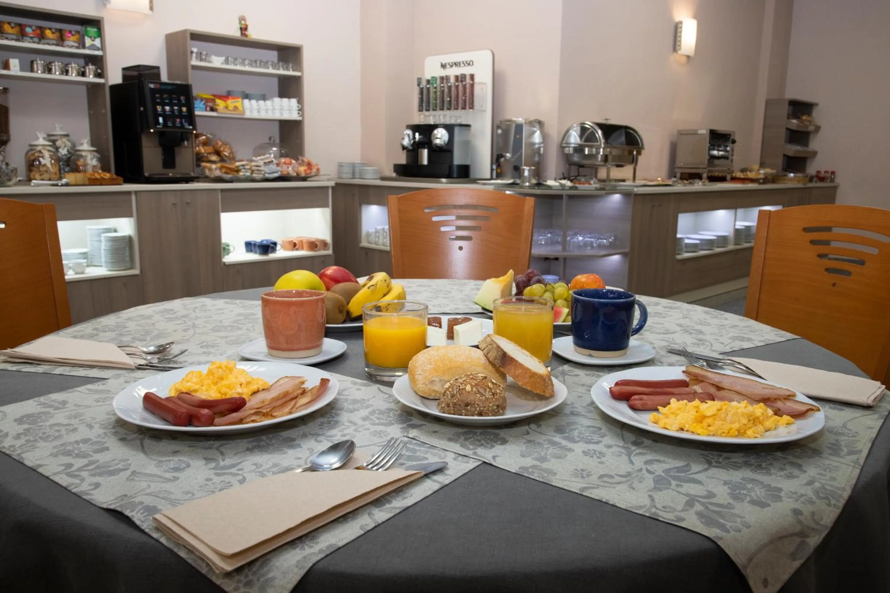 Breakfast in Hotel Las Moradas