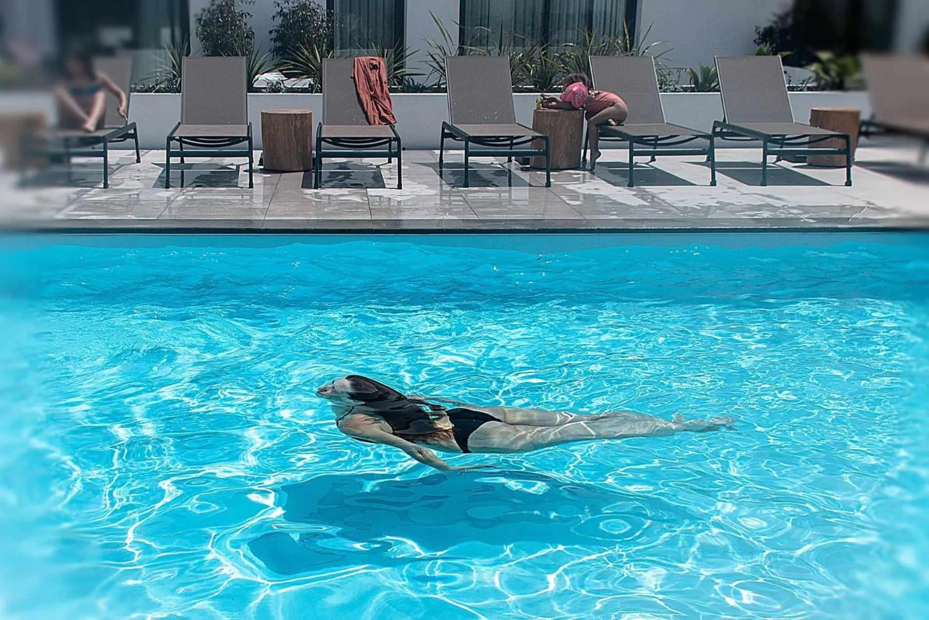Pool view in Pêro Teive Bay Apartments Hotel