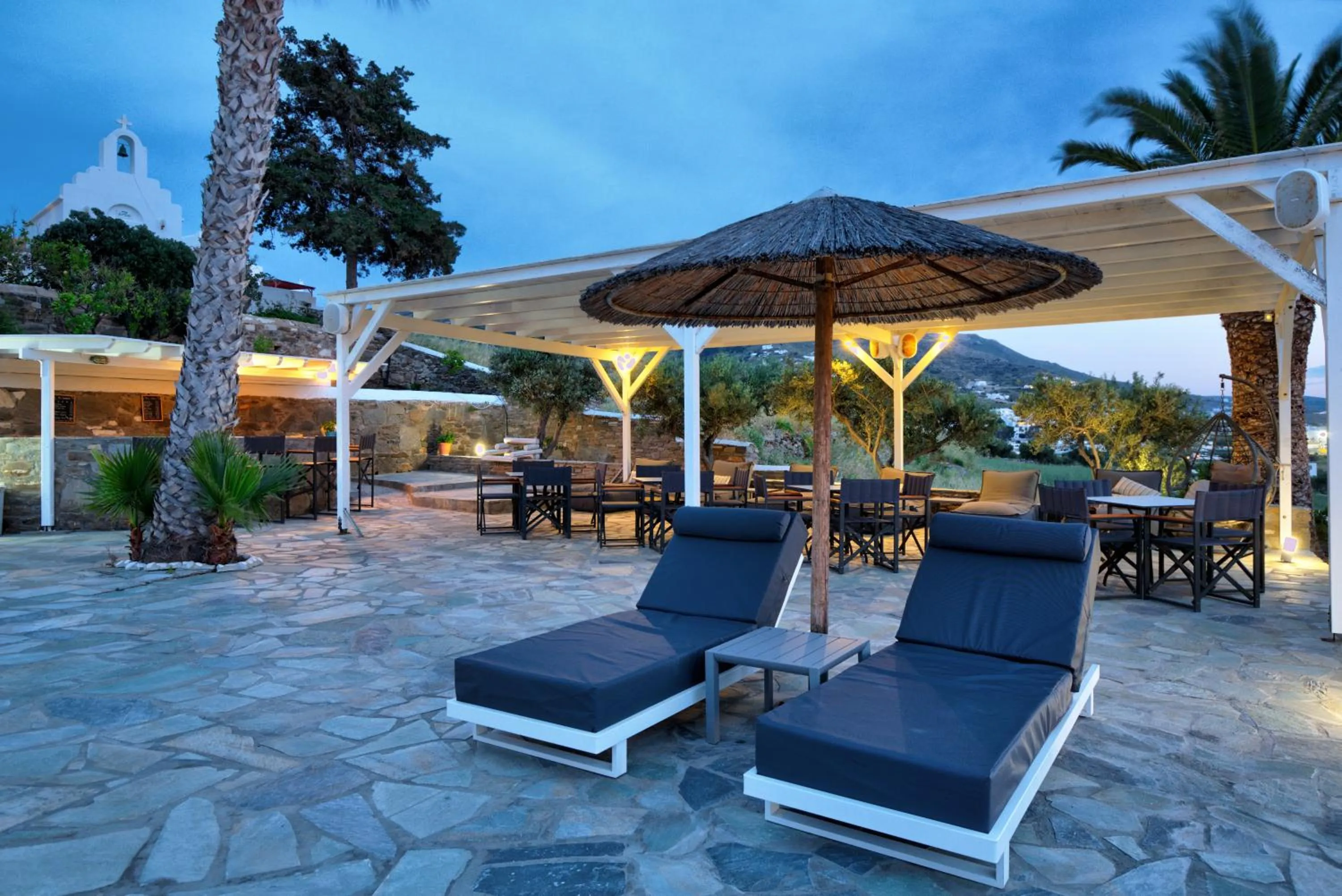 Lounge or bar in Pyrgaki Hotel