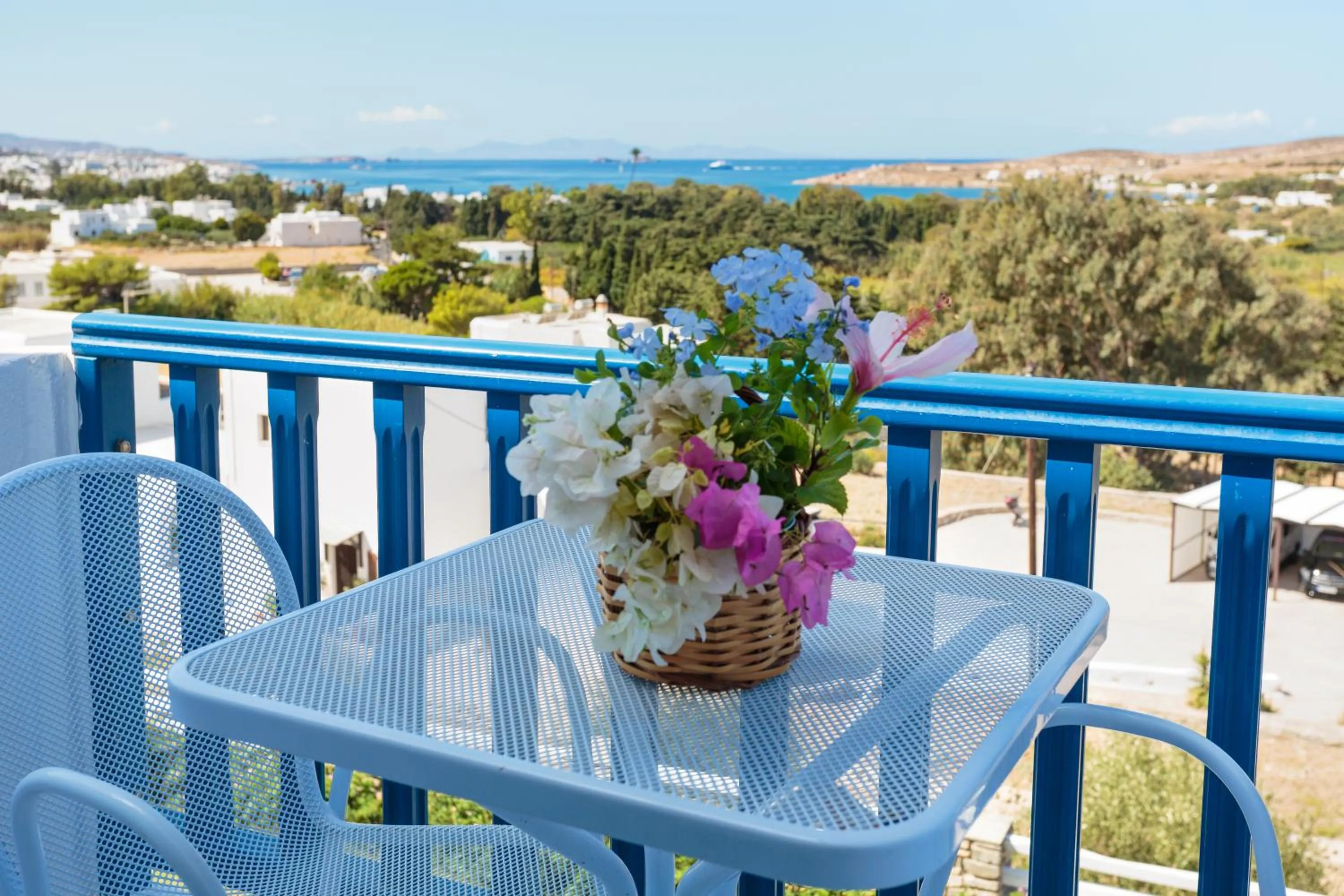 Balcony/Terrace in Pyrgaki Hotel
