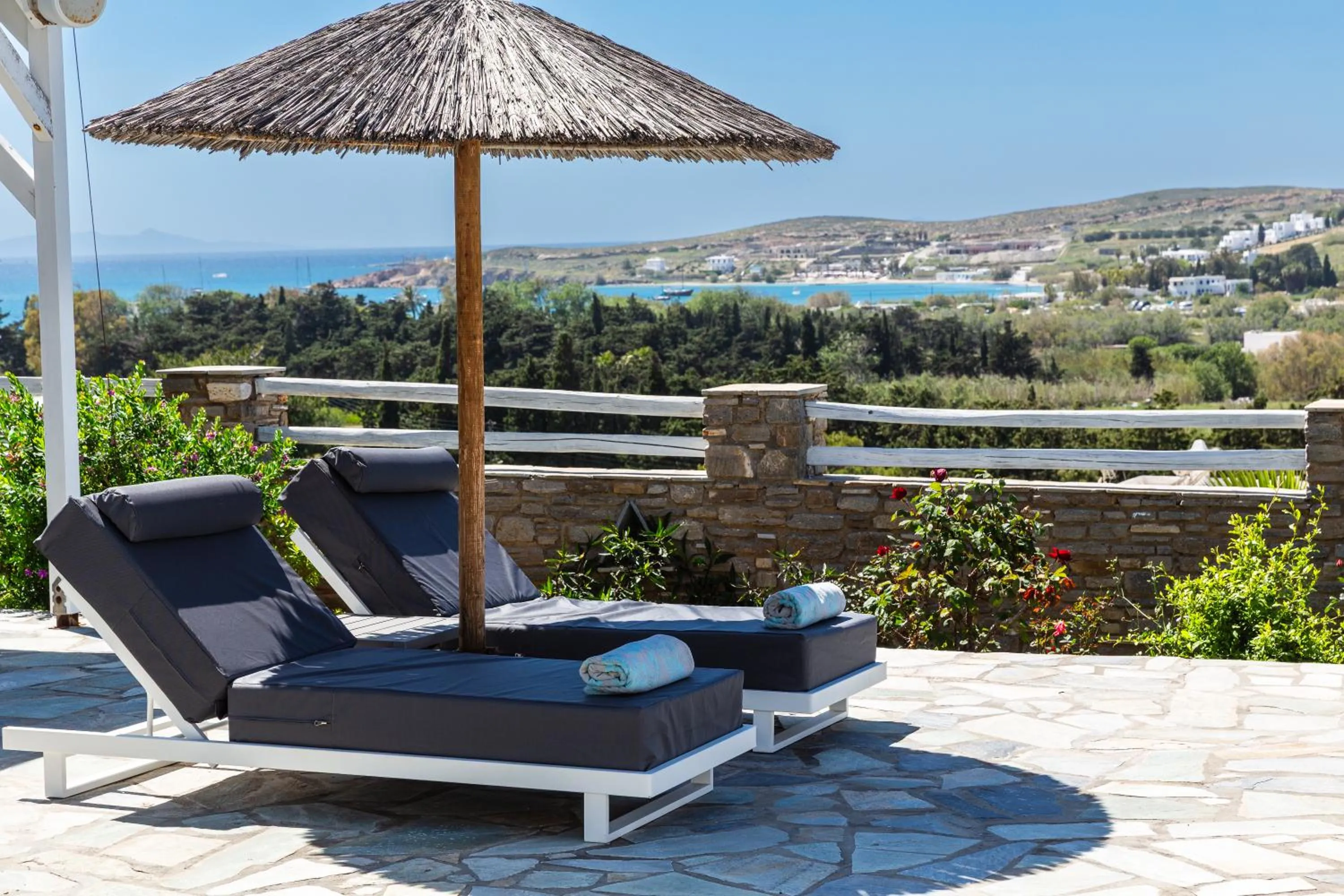 Sea view in Pyrgaki Hotel