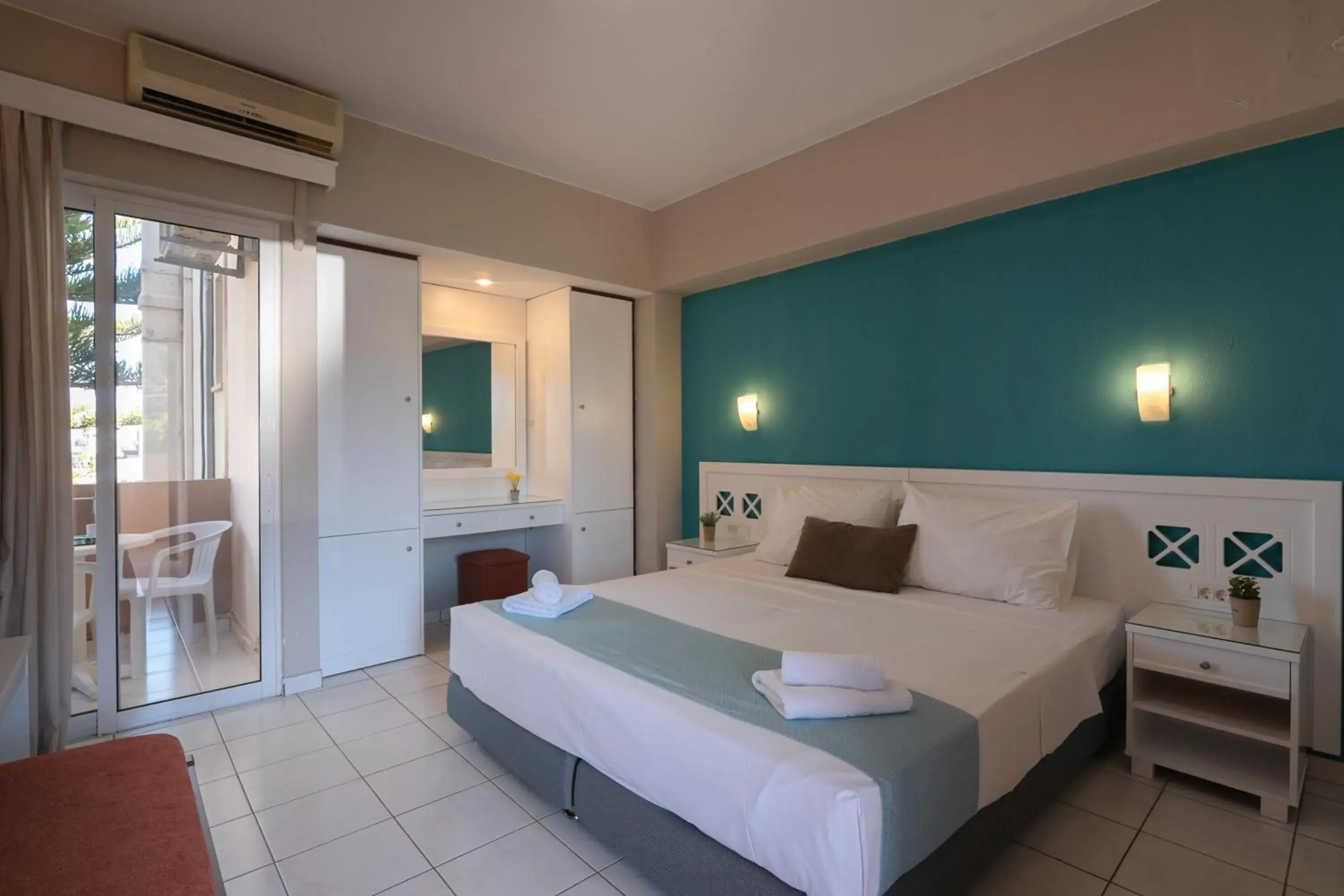 Bed in Hermes Hotel Bed in Hermes Hotel