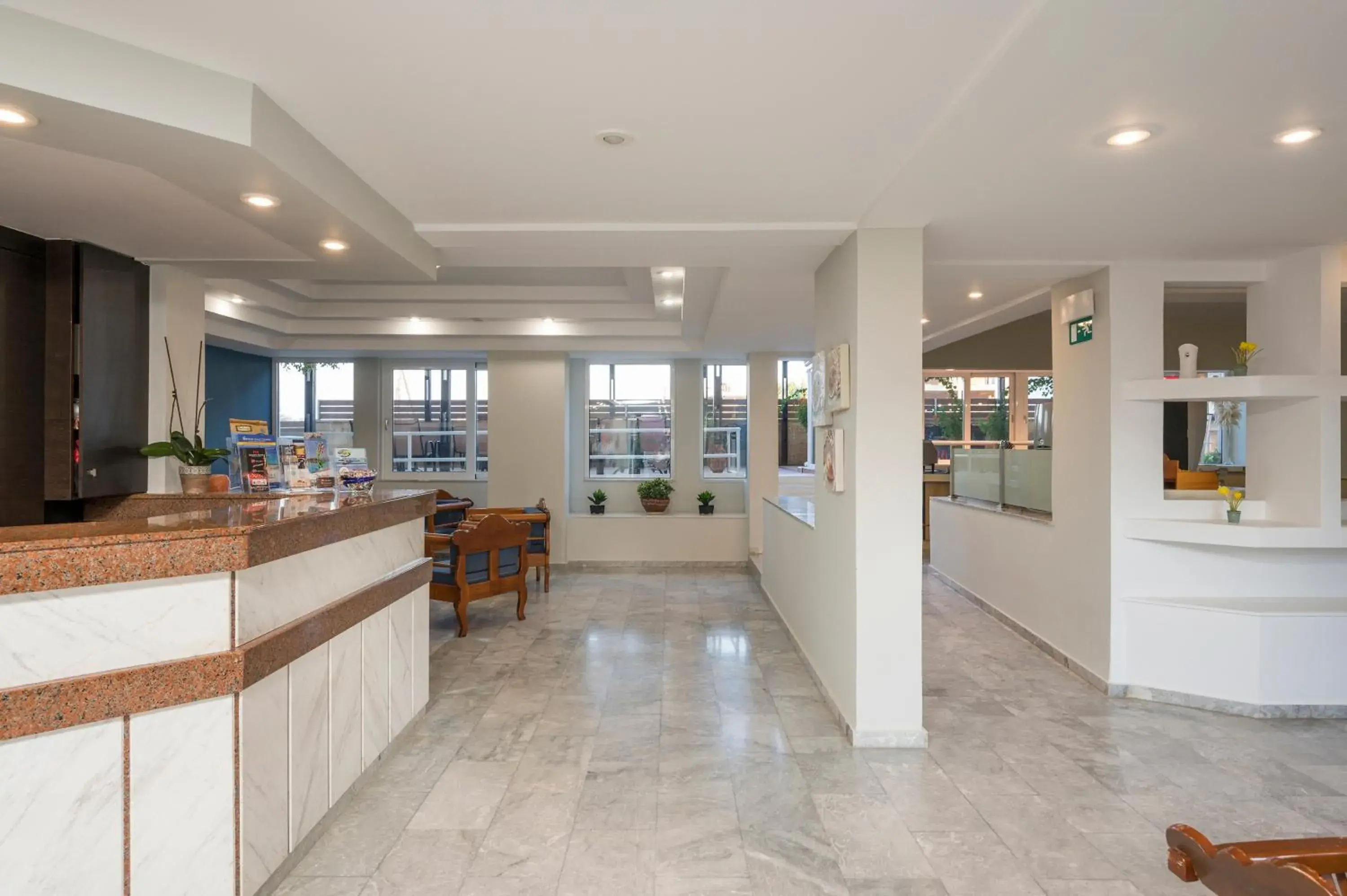 Lobby or reception in Hermes Hotel Lobby or reception in Hermes Hotel