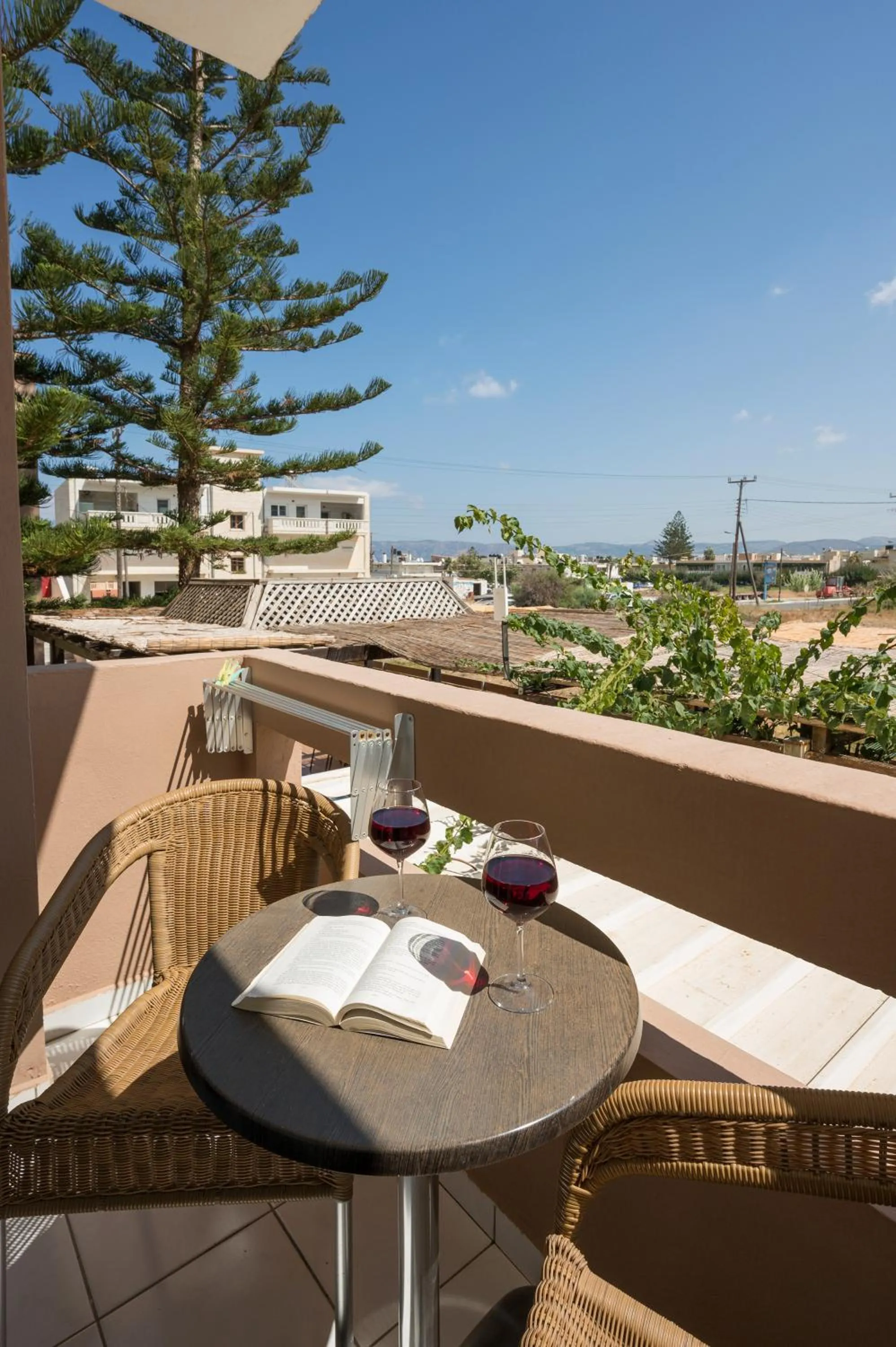 Balcony/Terrace in Hermes Hotel