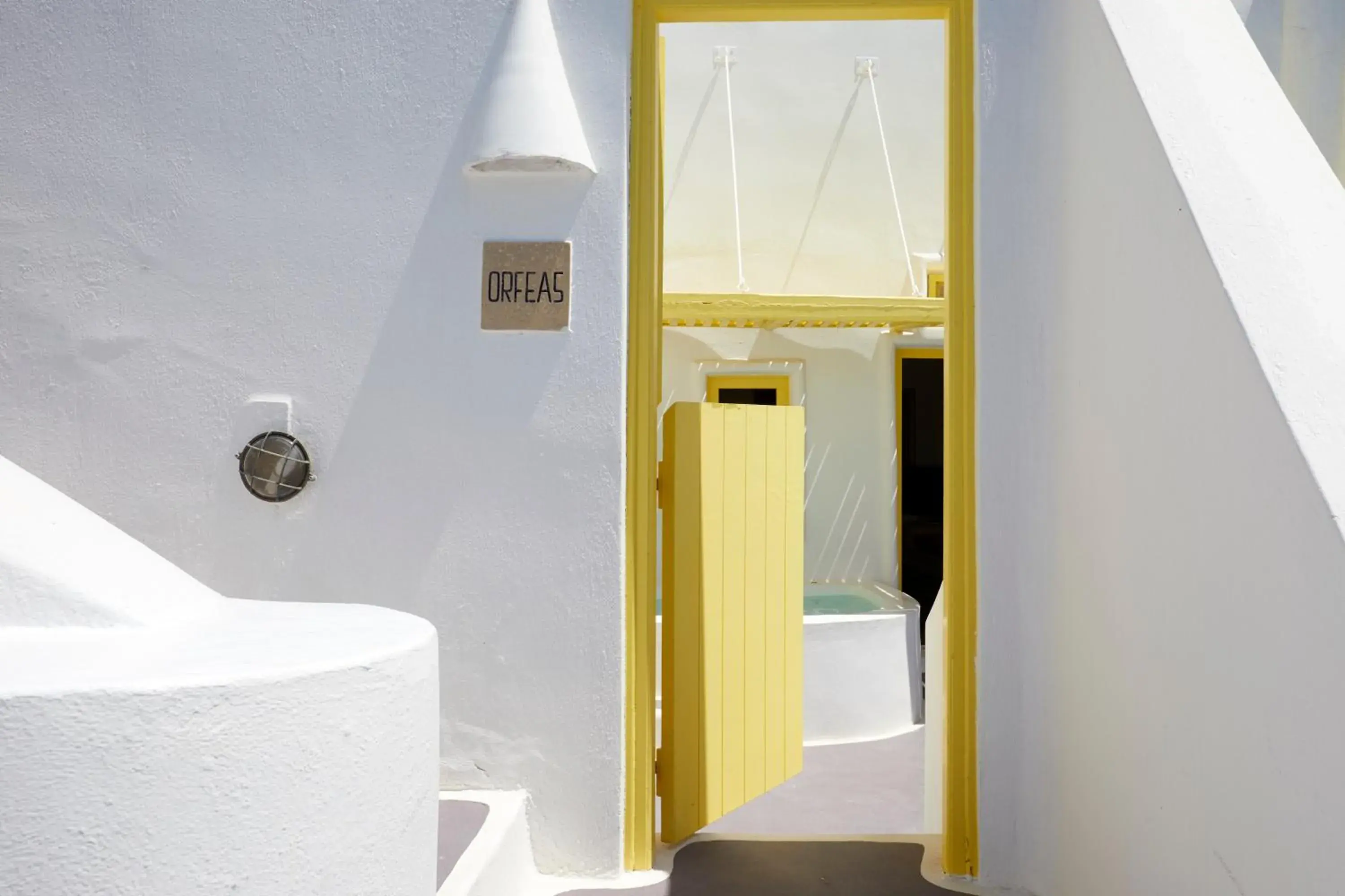 Facade/entrance in Dreams Luxury Suites Facade/entrance in Dreams Luxury Suites