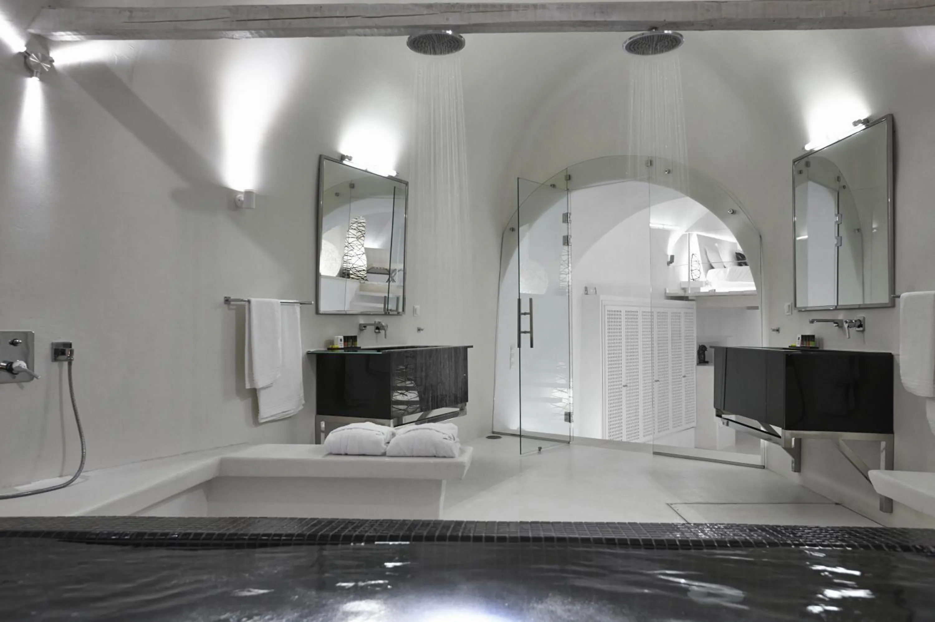 Bathroom in Dreams Luxury Suites