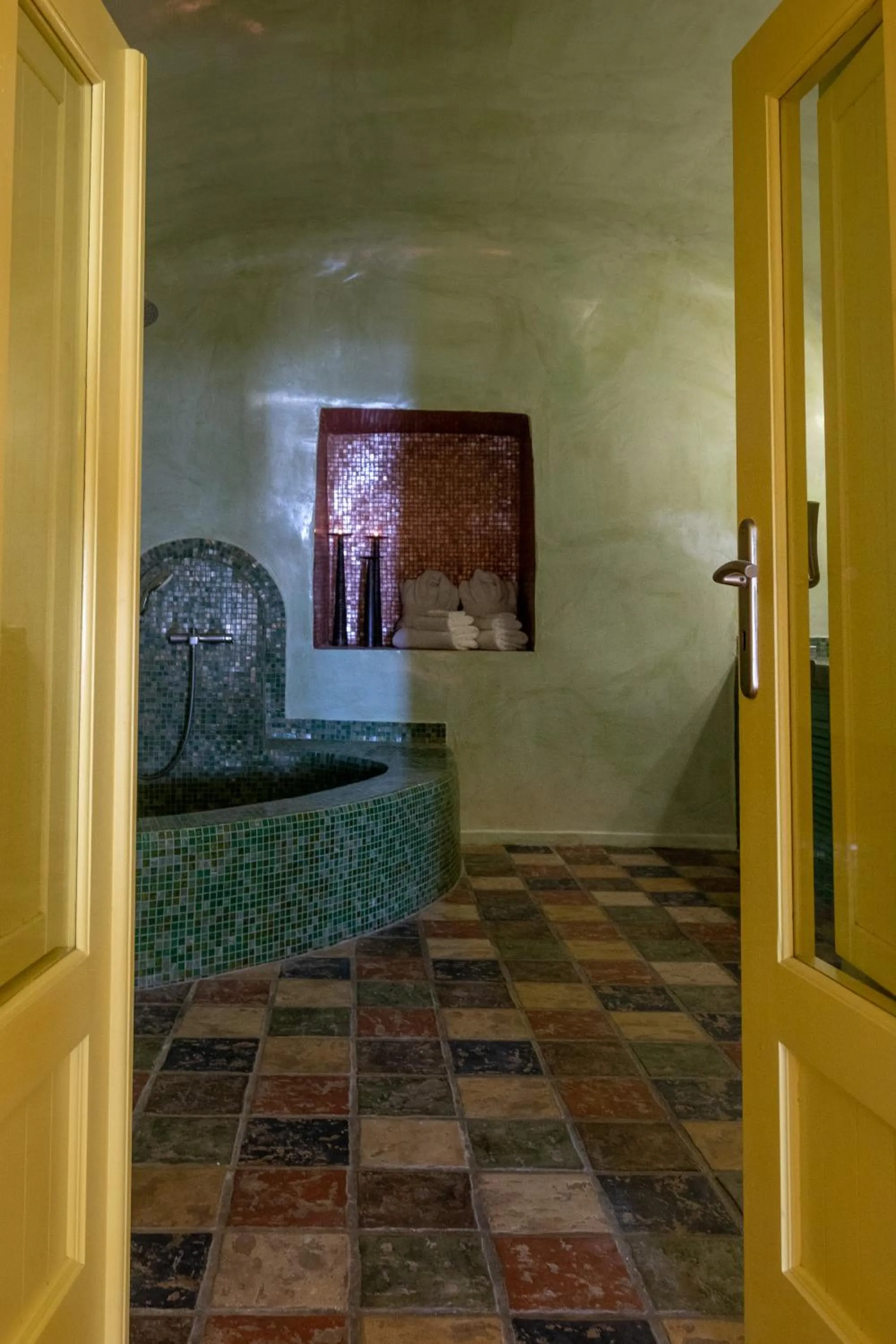 Bathroom in Dreams Luxury Suites