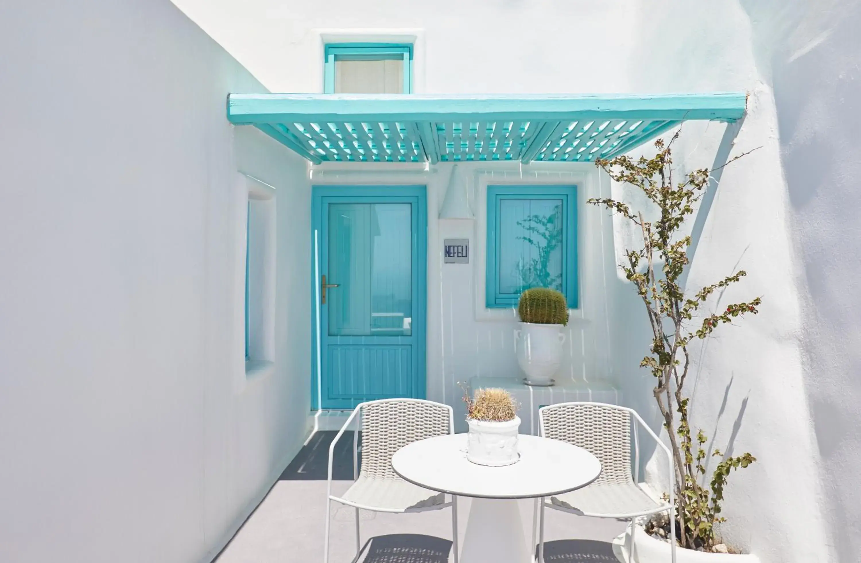 Facade/entrance in Dreams Luxury Suites Facade/entrance in Dreams Luxury Suites