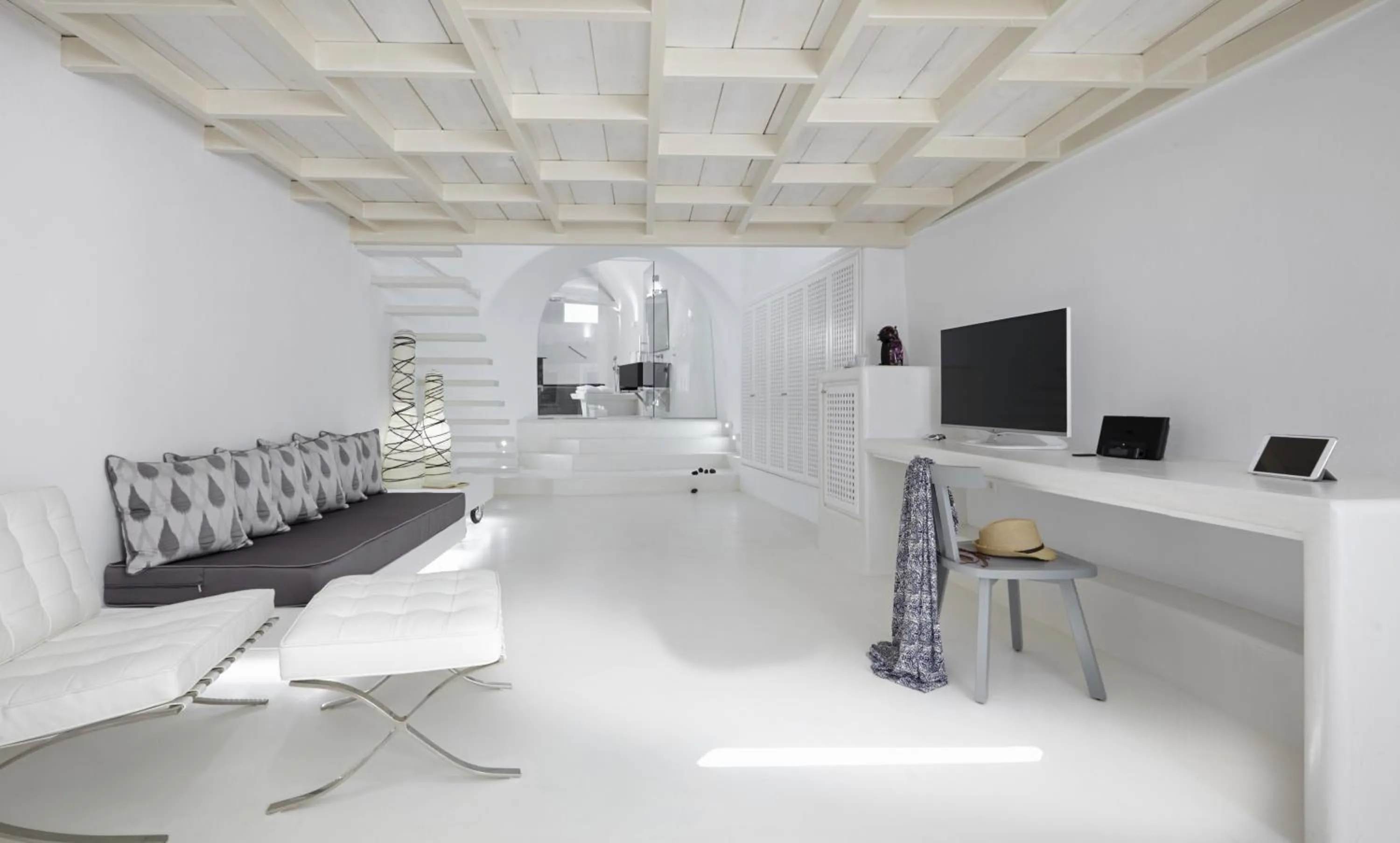 Seating area in Dreams Luxury Suites