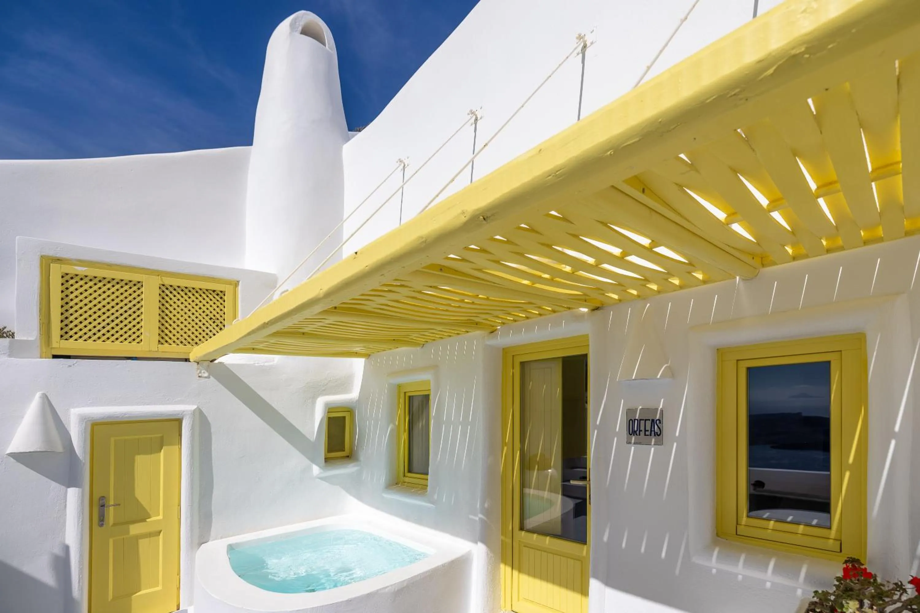 Balcony/Terrace in Dreams Luxury Suites