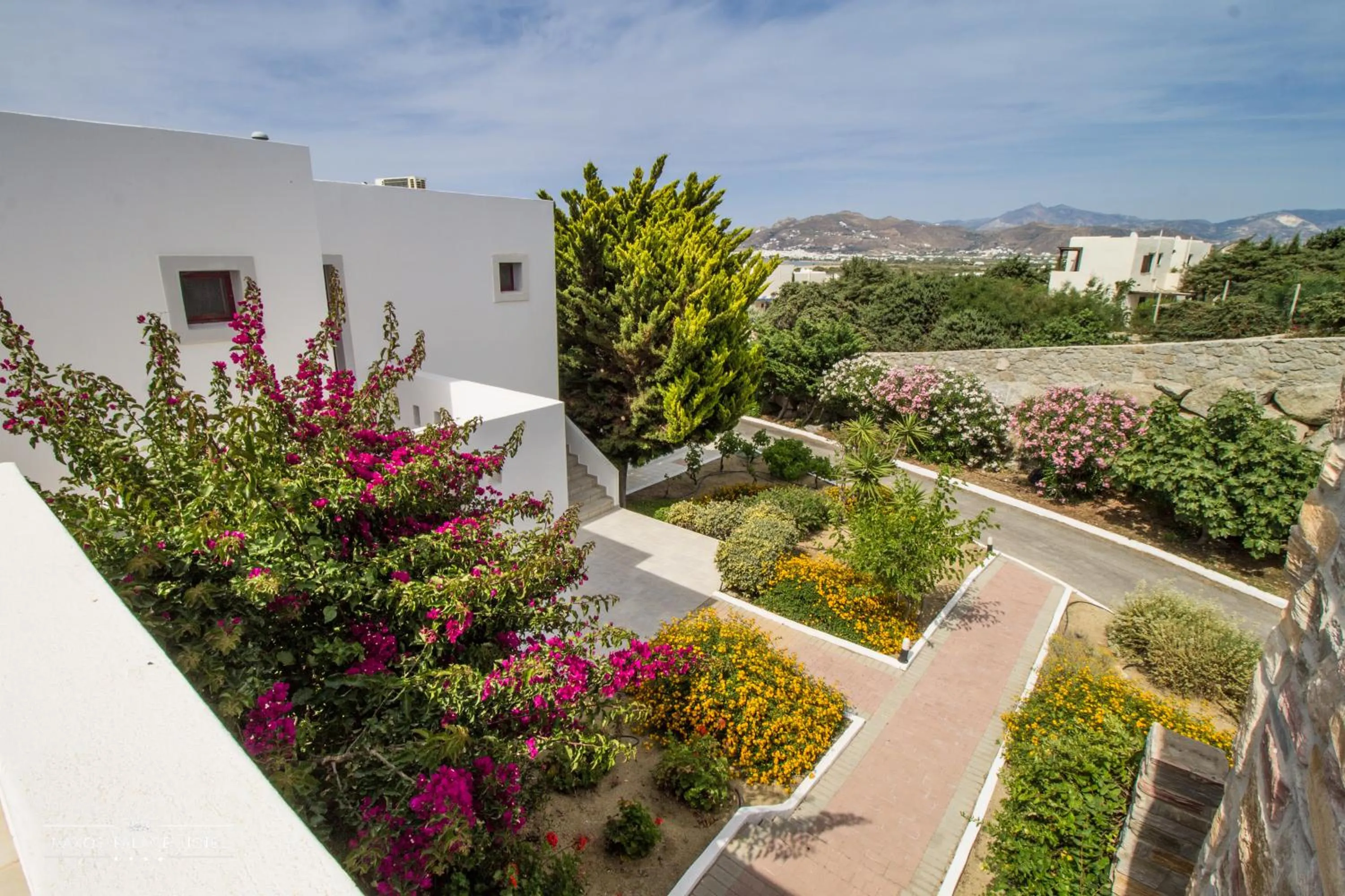 Garden in Naxos Palace Hotel