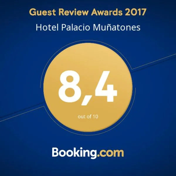 Certificate/Award in Hotel Palacio Muñatones