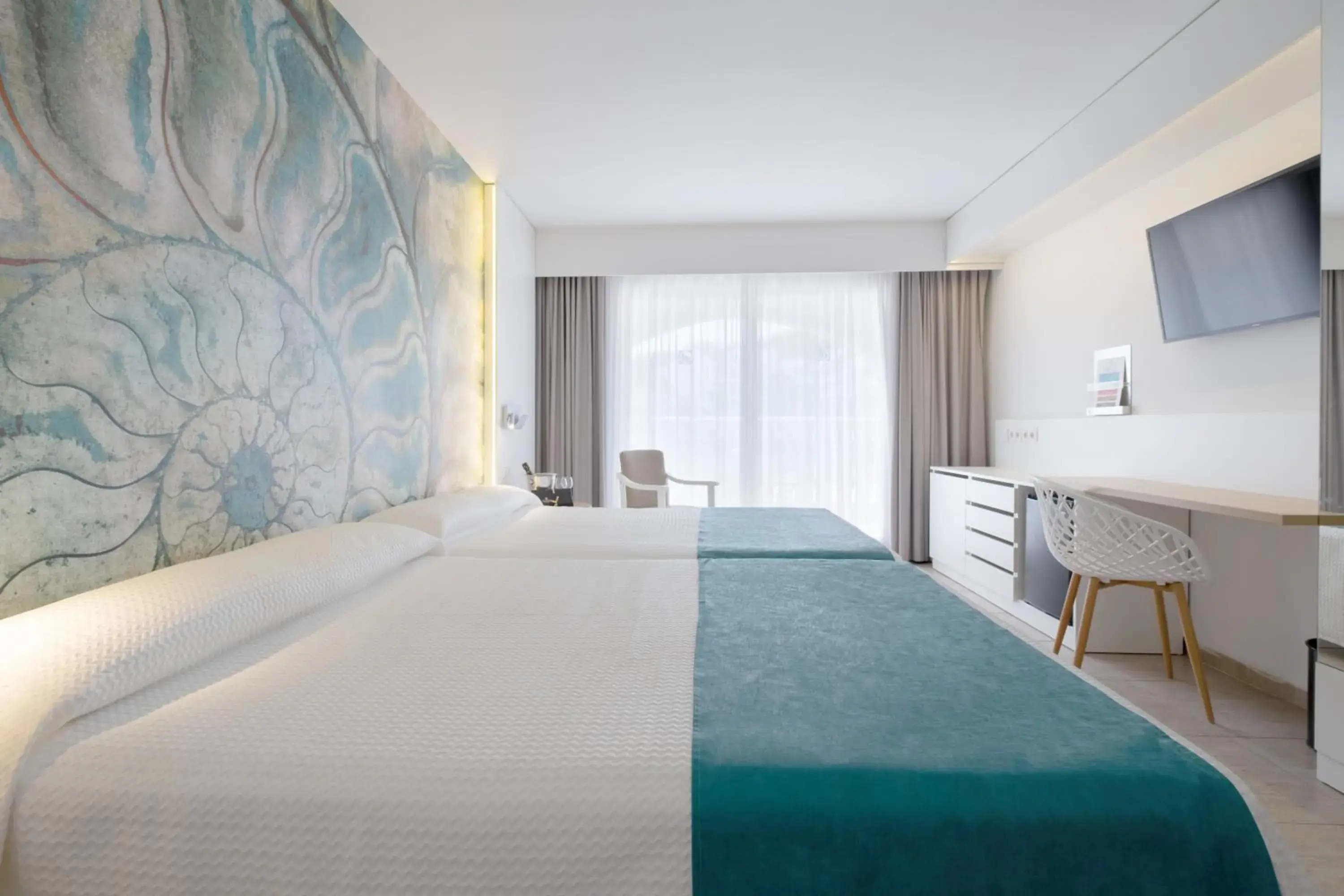 Bed in Gran Hotel Las Fuentes Bed in Gran Hotel Las Fuentes