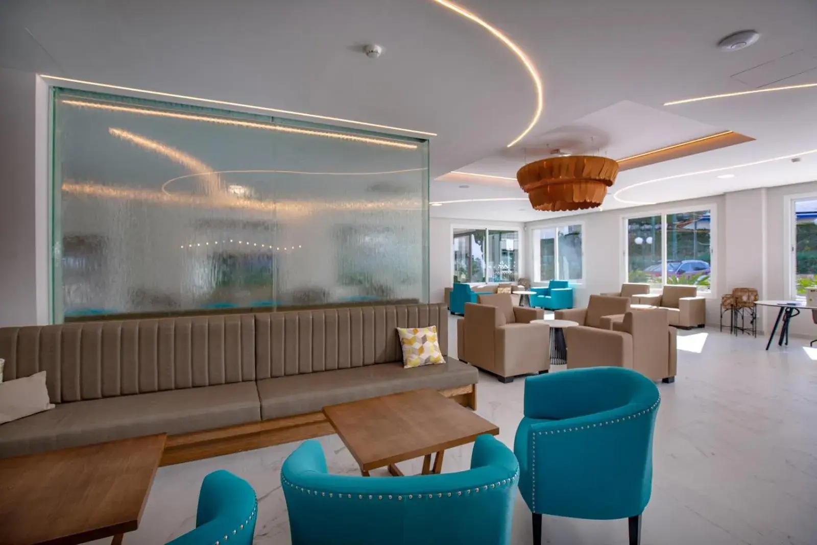 Lobby or reception in Gran Hotel Las Fuentes Lobby or reception in Gran Hotel Las Fuentes