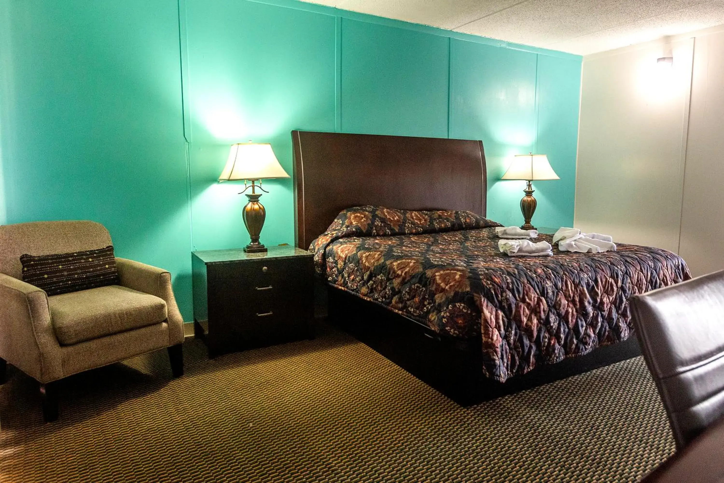 View (from property/room), Bed in CRYSTAL PALACE RESORT View (from property/room), Bed in CRYSTAL PALACE RESORT