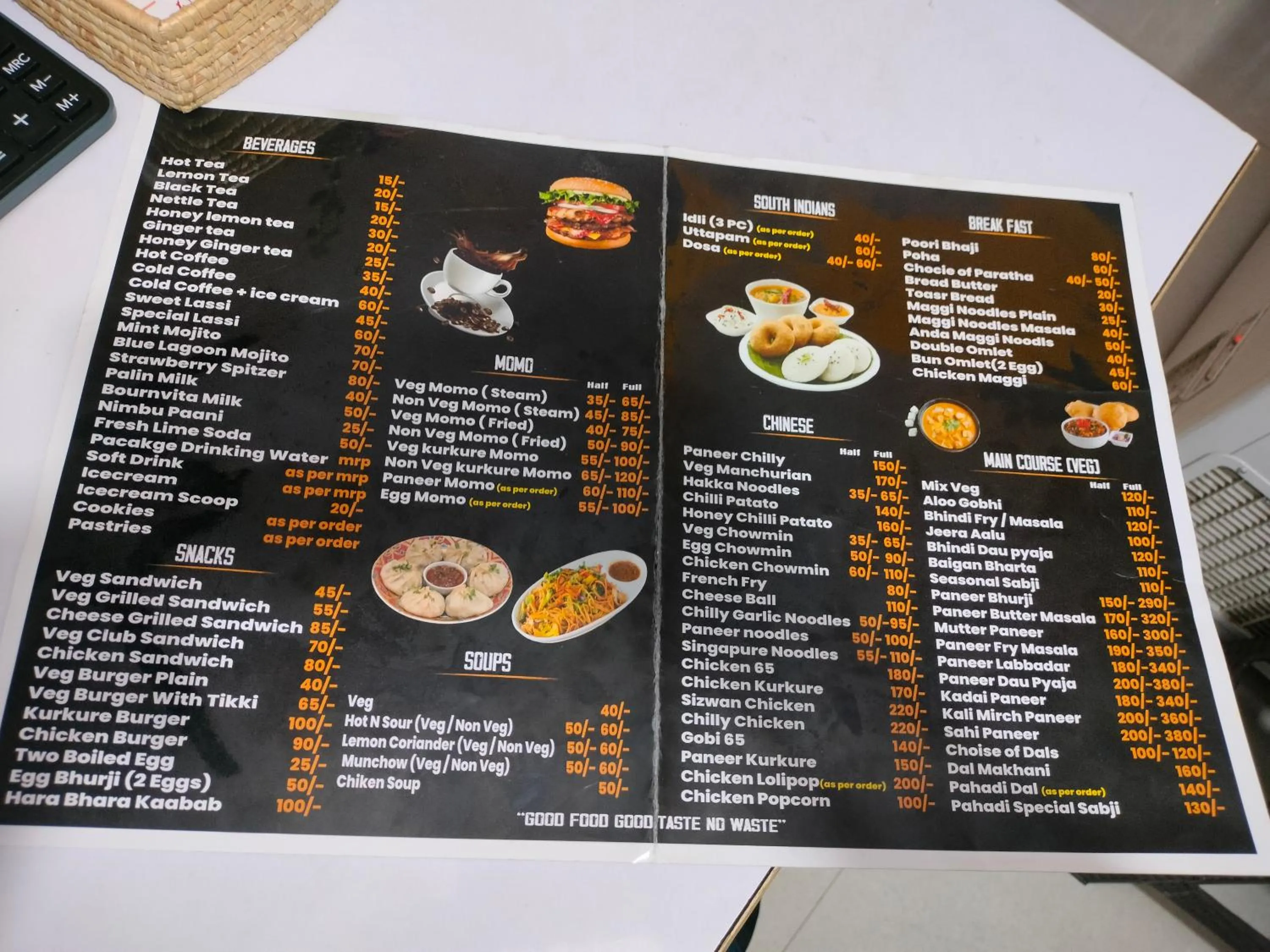 Restaurant/places to eat in MangalMurti Himalyan Hotel