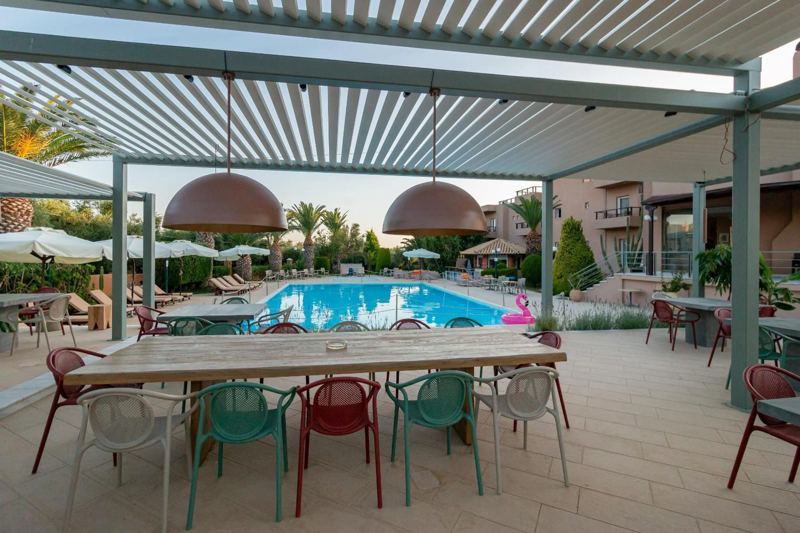 Patio in Apollo Resort Art Hotel