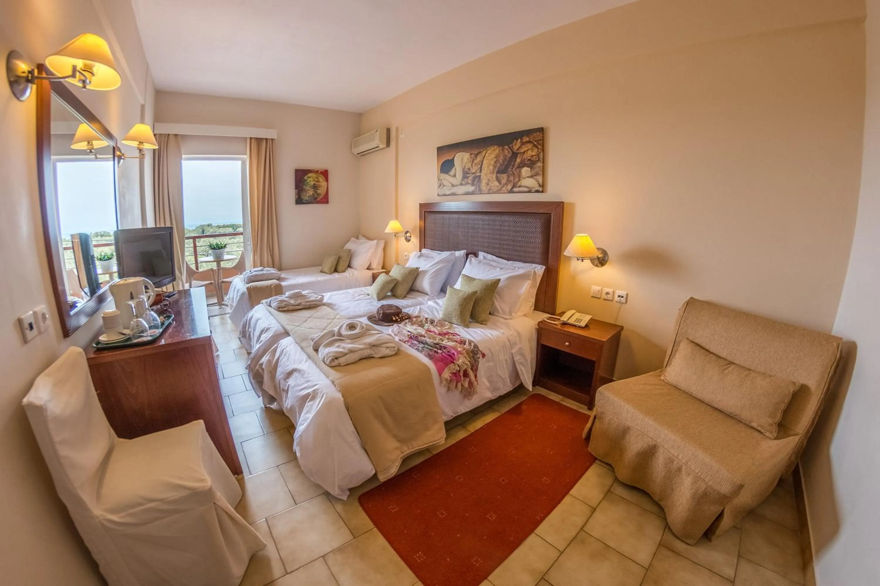 Photo of the whole room, Bed in Apollo Resort Art Hotel