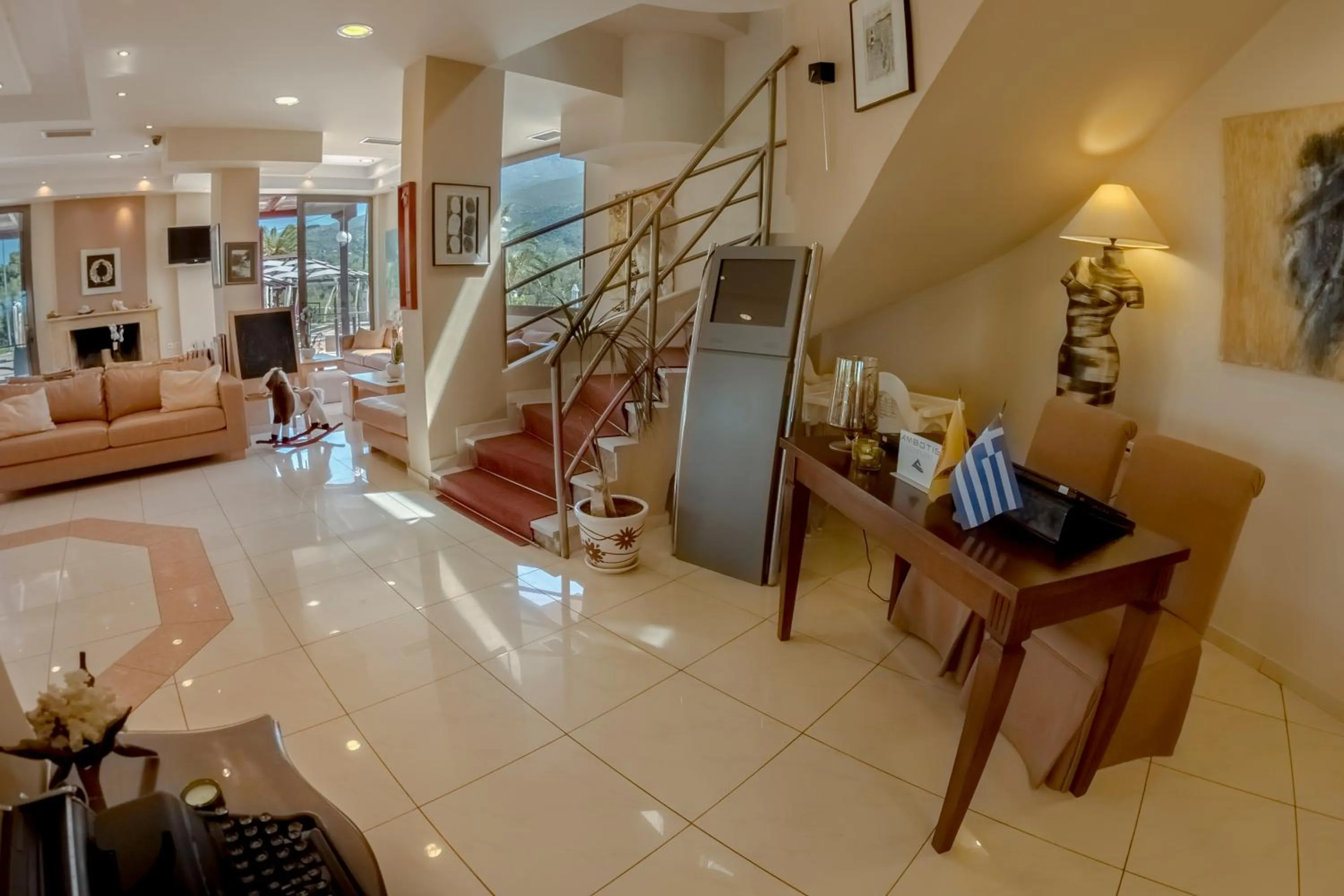 Lobby or reception in Apollo Resort Art Hotel