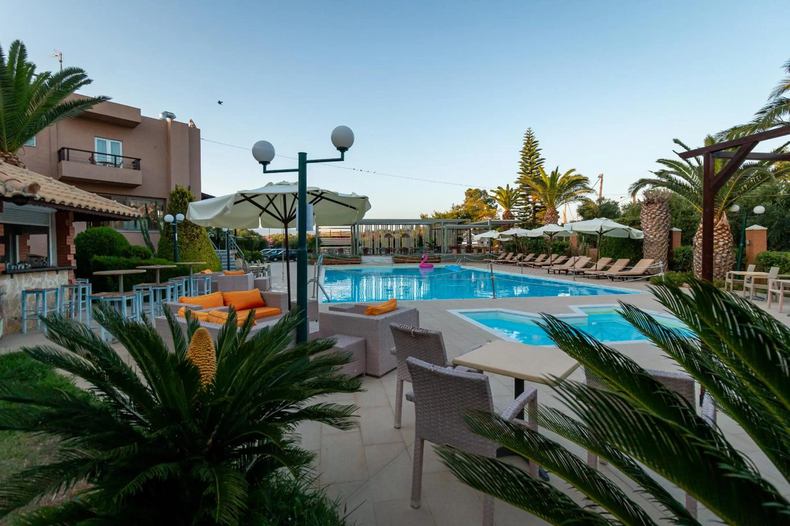 Pool view in Apollo Resort Art Hotel