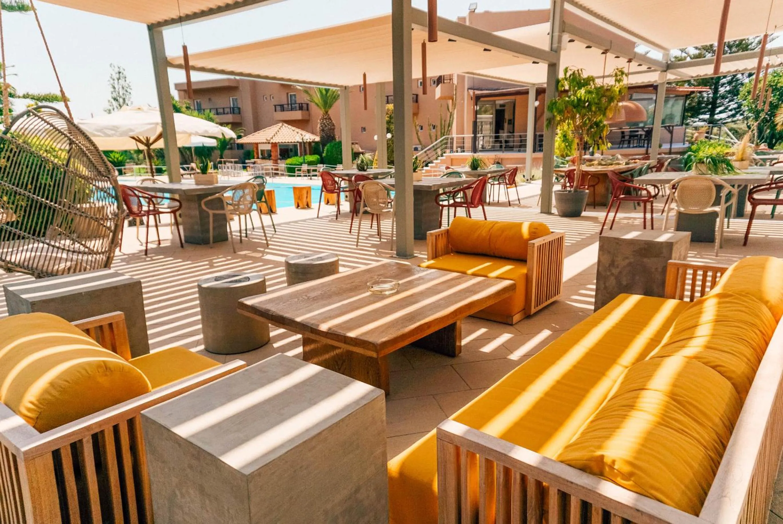 Patio in Apollo Resort Art Hotel