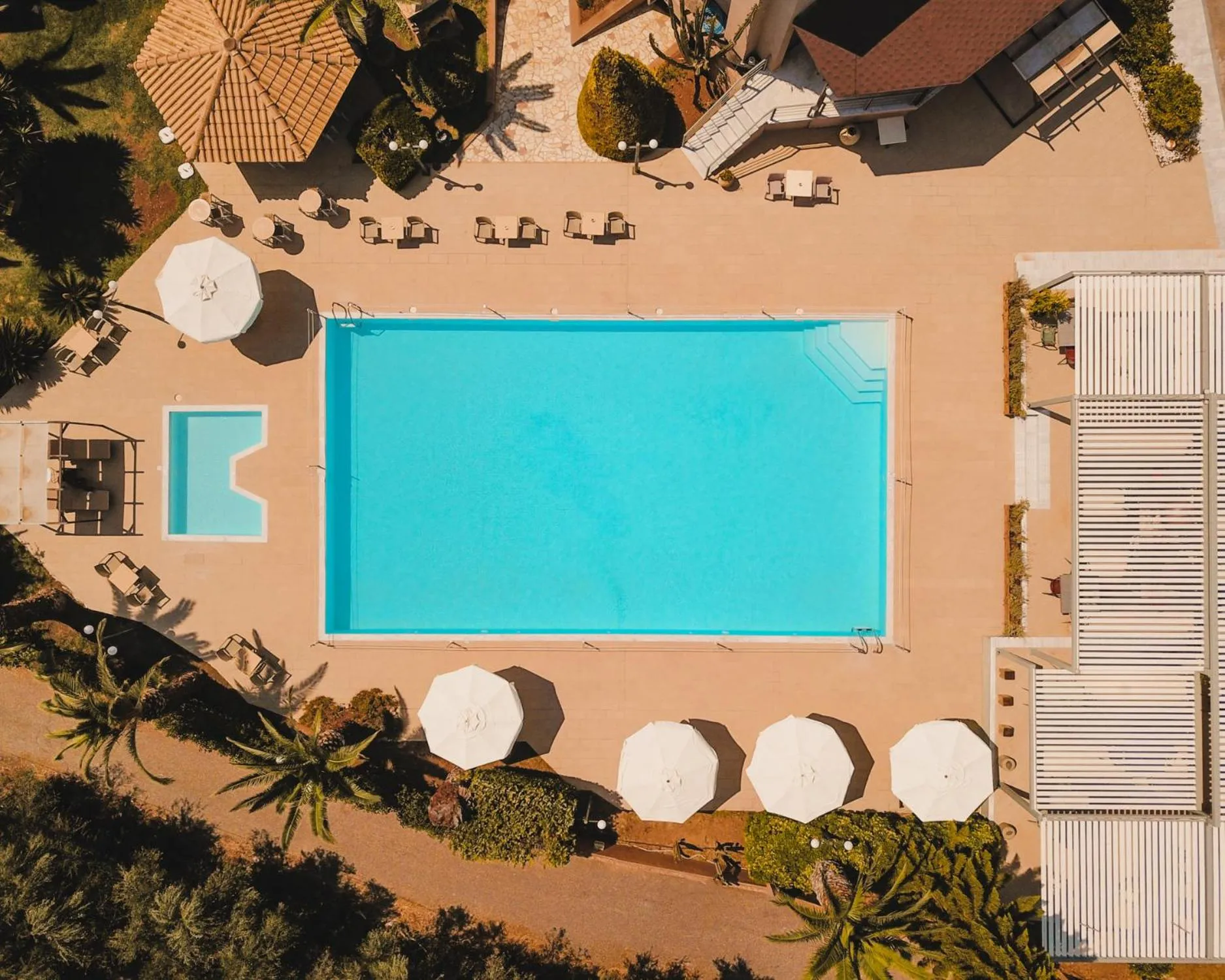 Bird's eye view in Apollo Resort Art Hotel