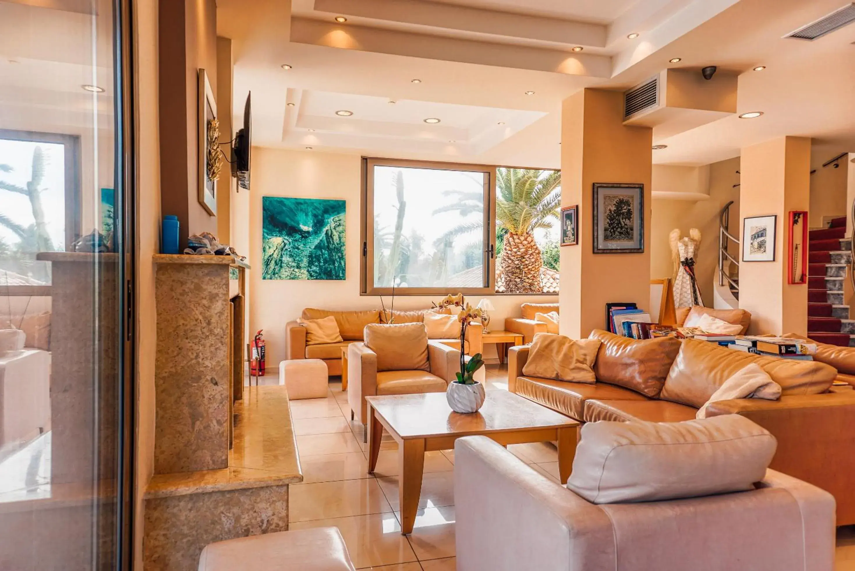 Living room in Apollo Resort Art Hotel Living room in Apollo Resort Art Hotel