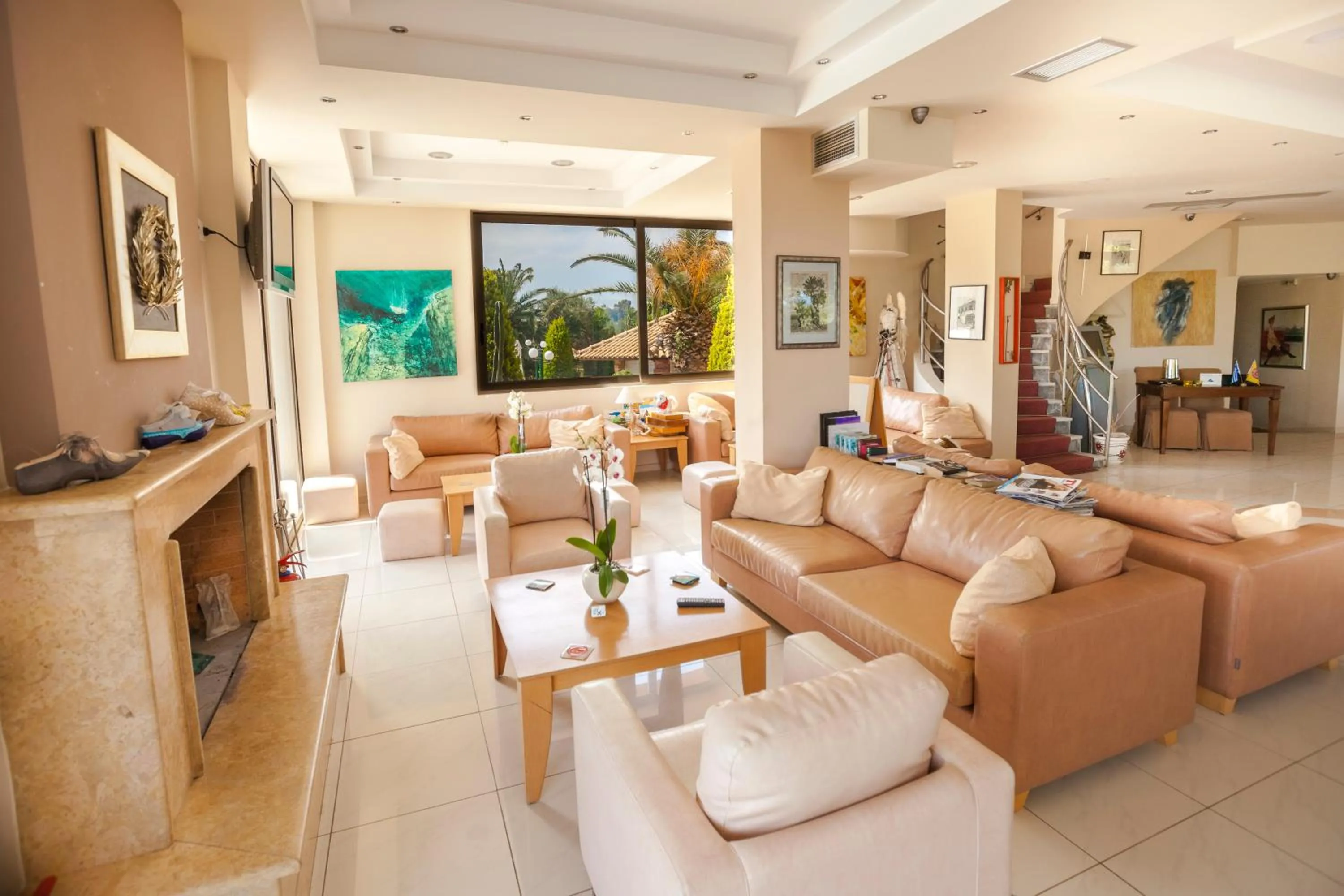 Living room in Apollo Resort Art Hotel