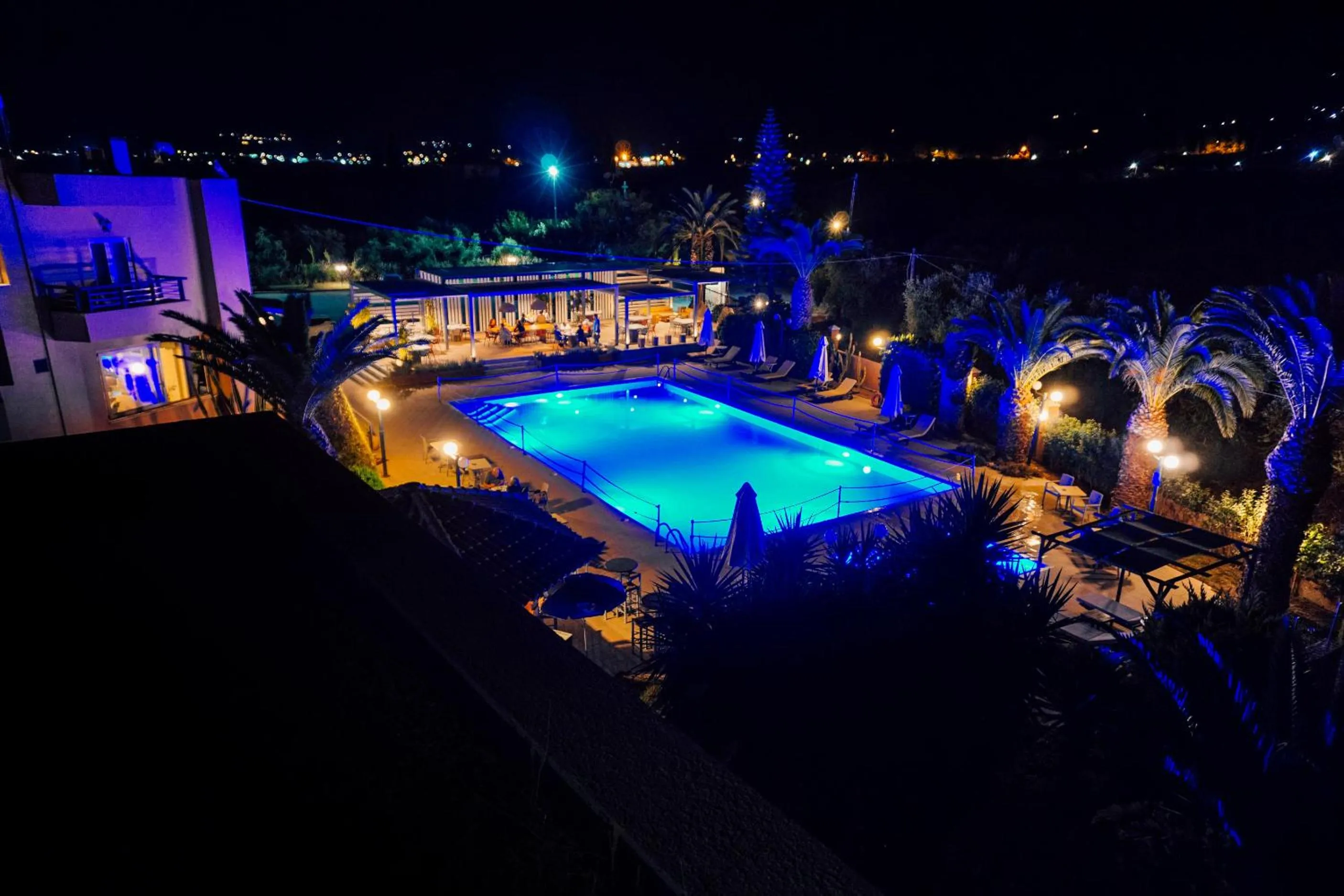 Pool view in Apollo Resort Art Hotel