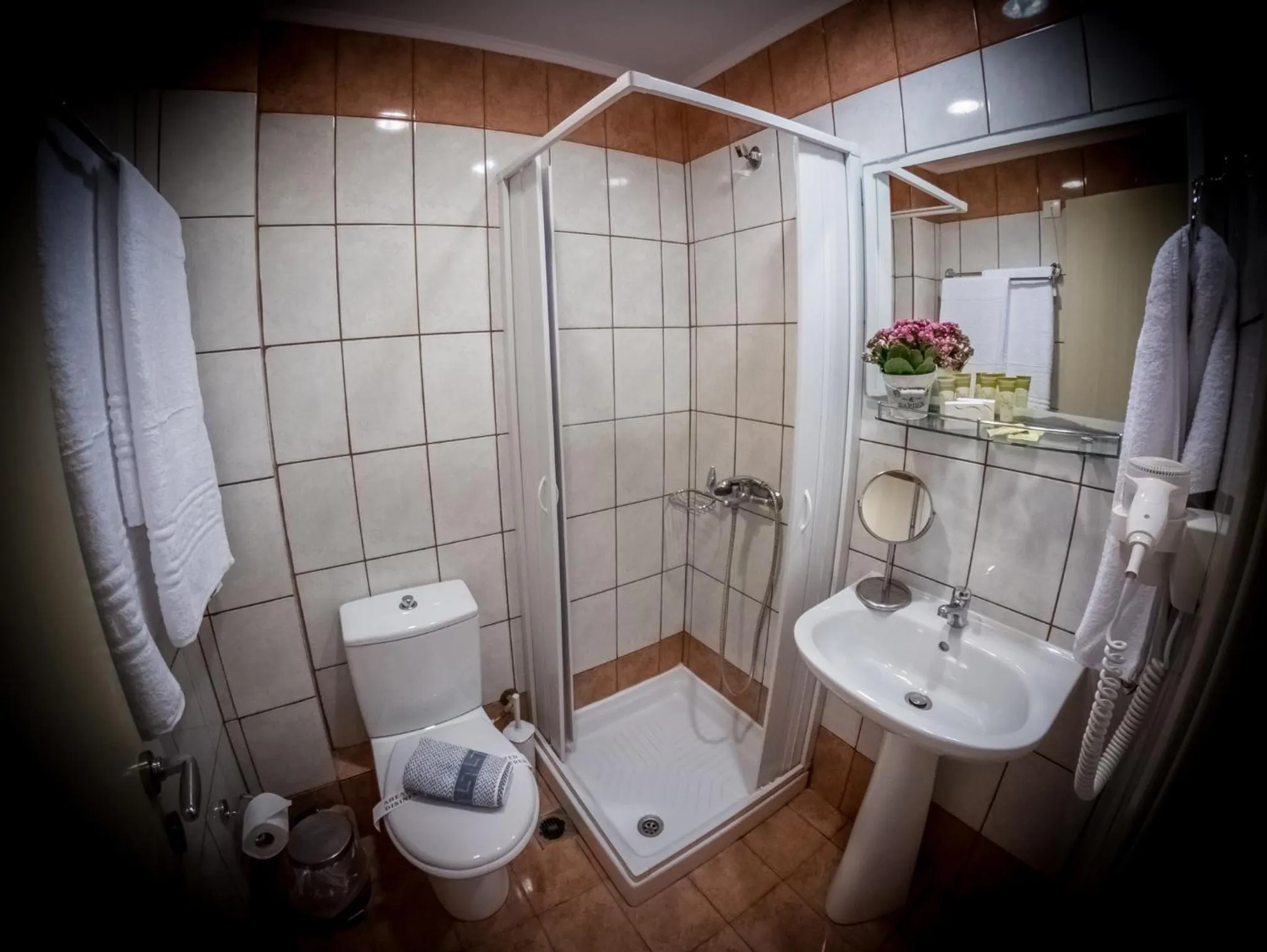 Shower in Apollo Resort Art Hotel