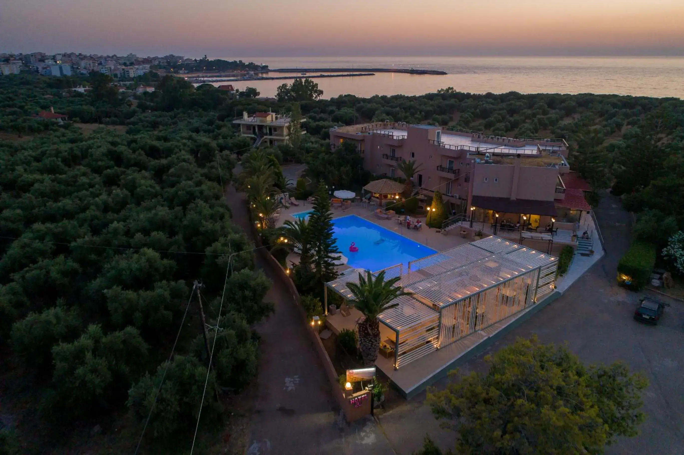 Bird's eye view in Apollo Resort Art Hotel Bird's eye view in Apollo Resort Art Hotel