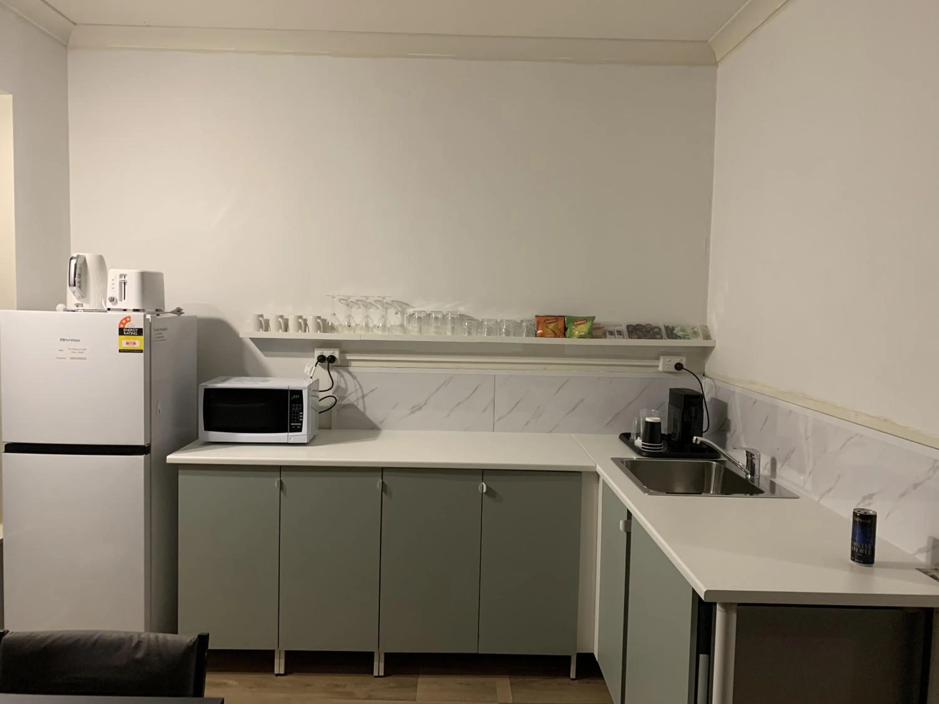 Kitchen or kitchenette in The Reserve Hotel