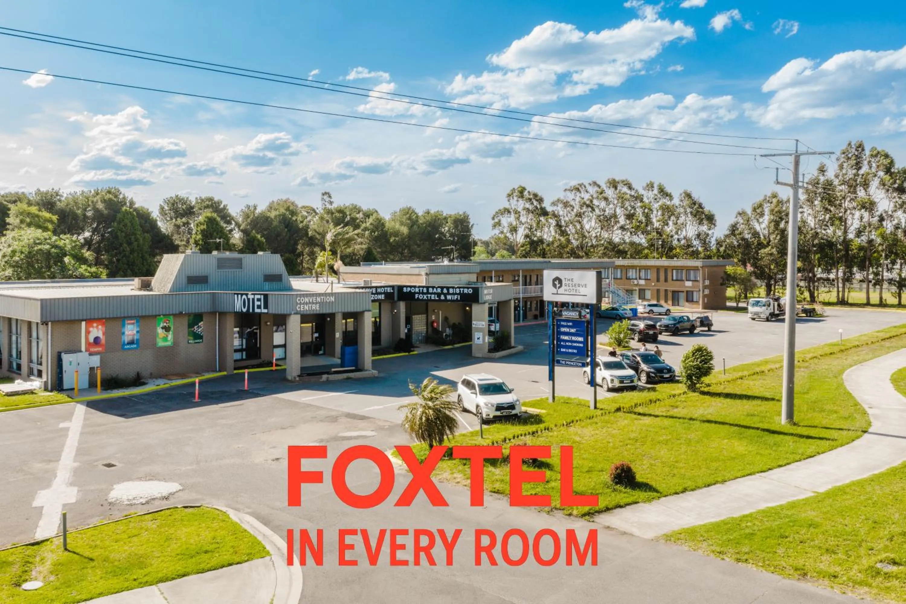 Property building in The Reserve Hotel