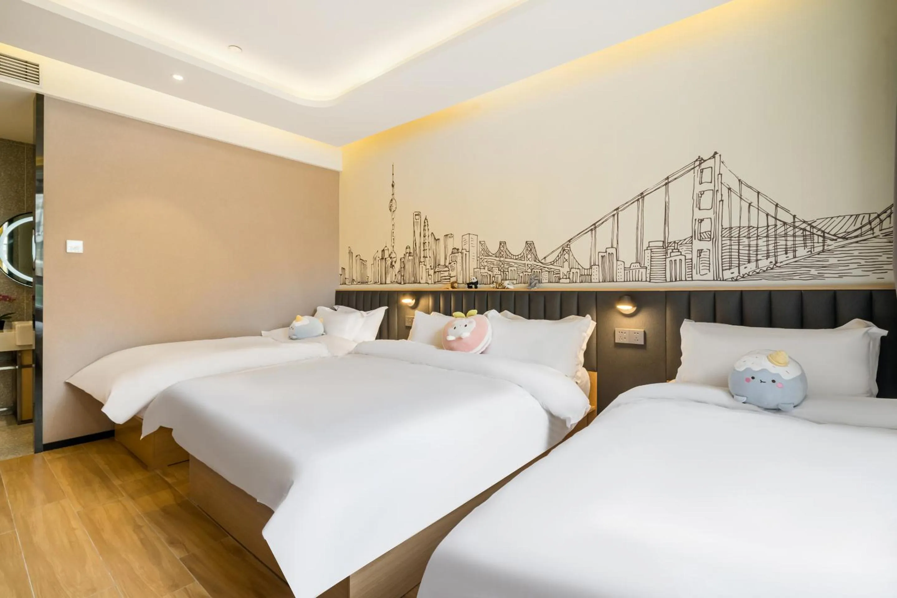 Bed in Meego Smart Select Hotel