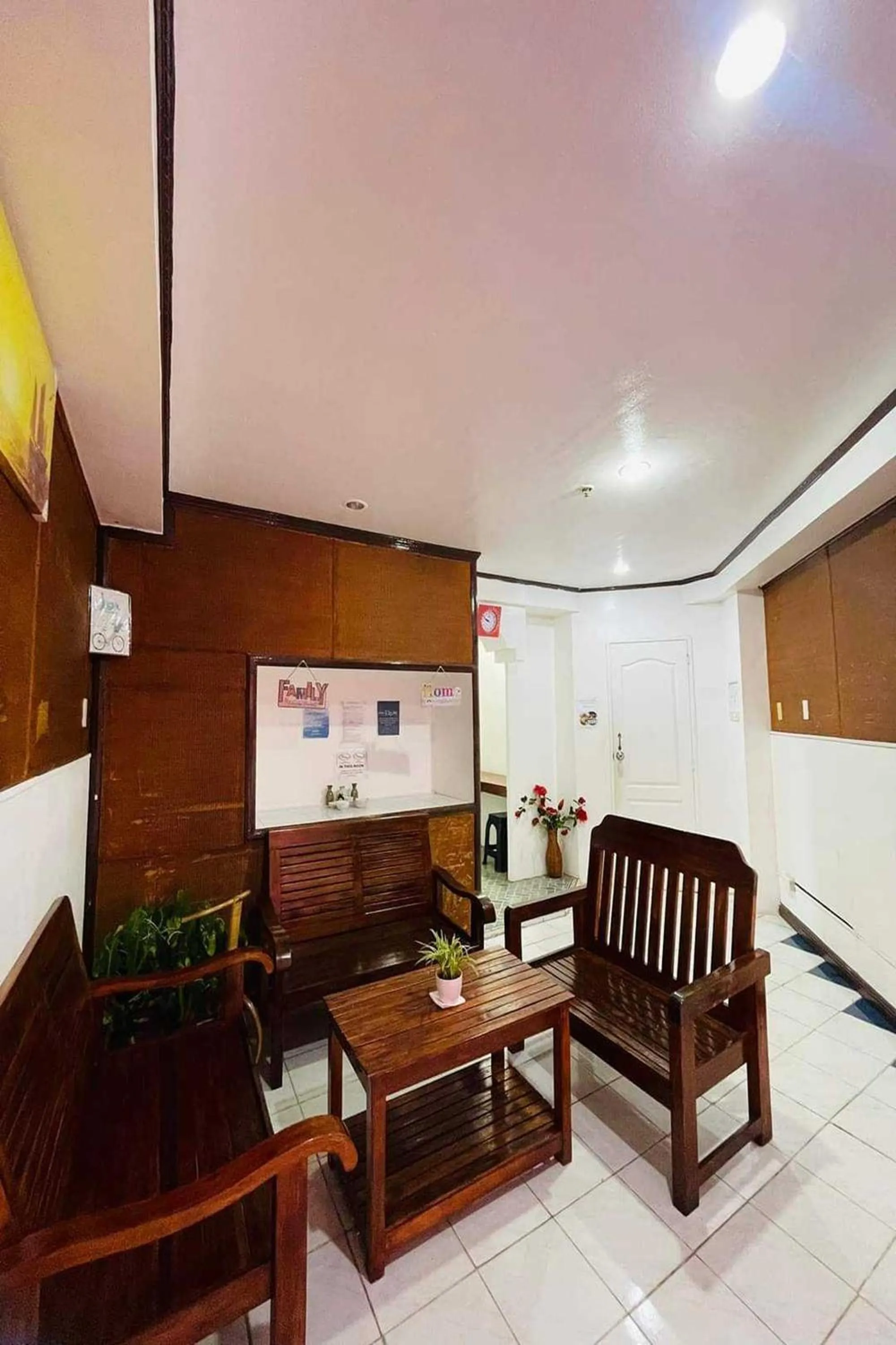 Seating area in Istroberi Inn Palawan near Airport