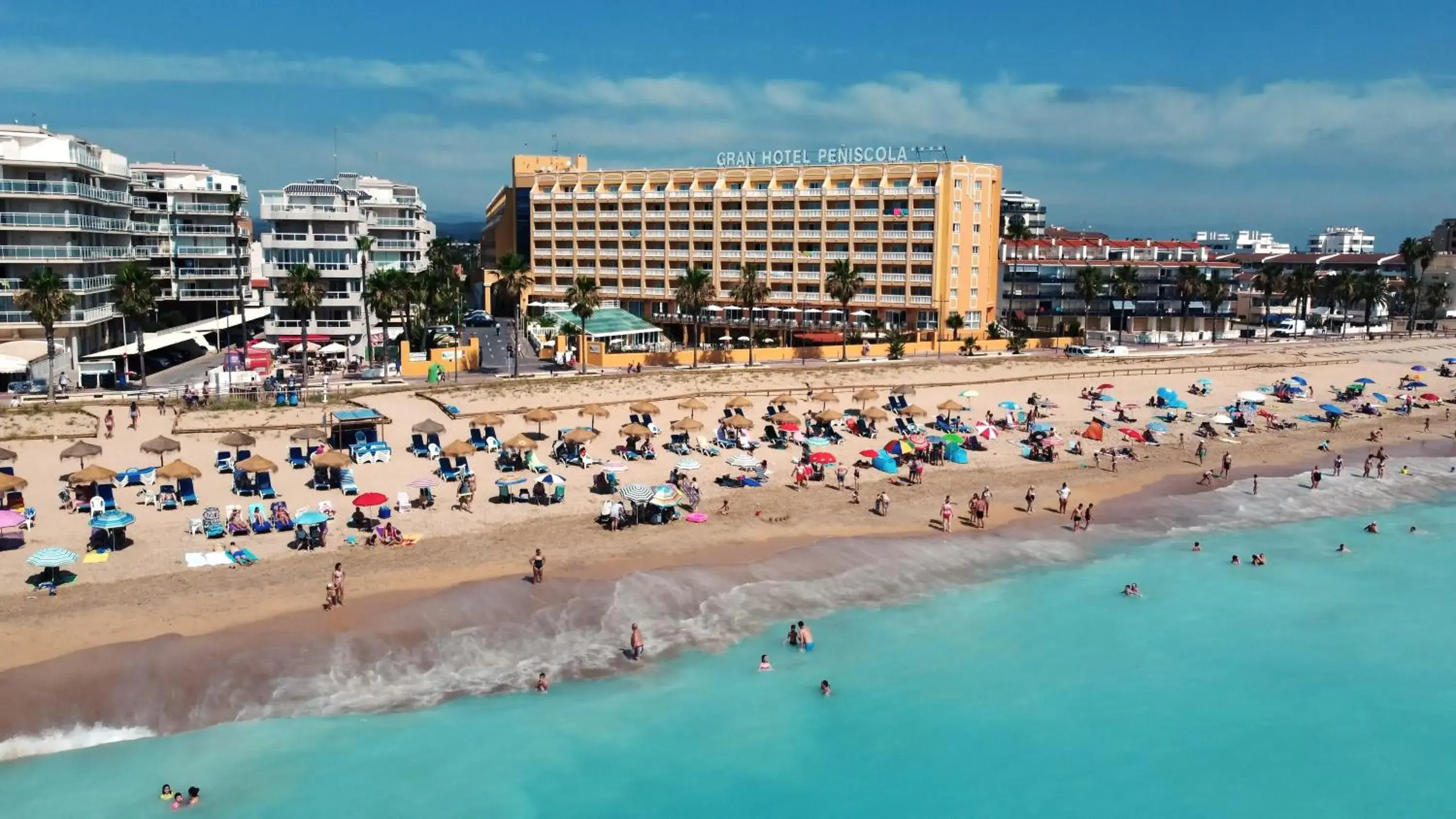 Facade/entrance in Gran Hotel Peñiscola Facade/entrance in Gran Hotel Peñiscola
