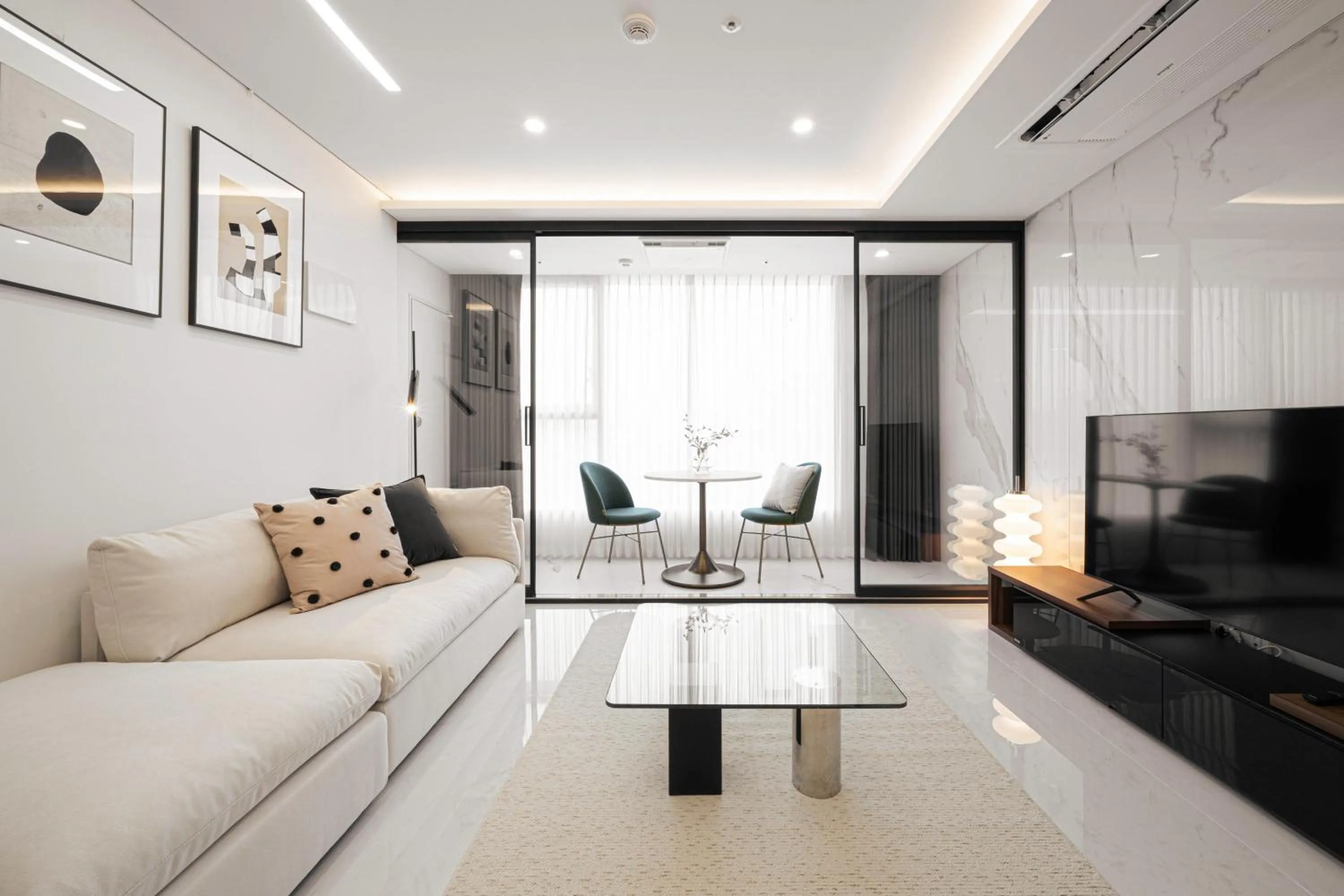 Living room in Le Collective Gangnam SAC Signity