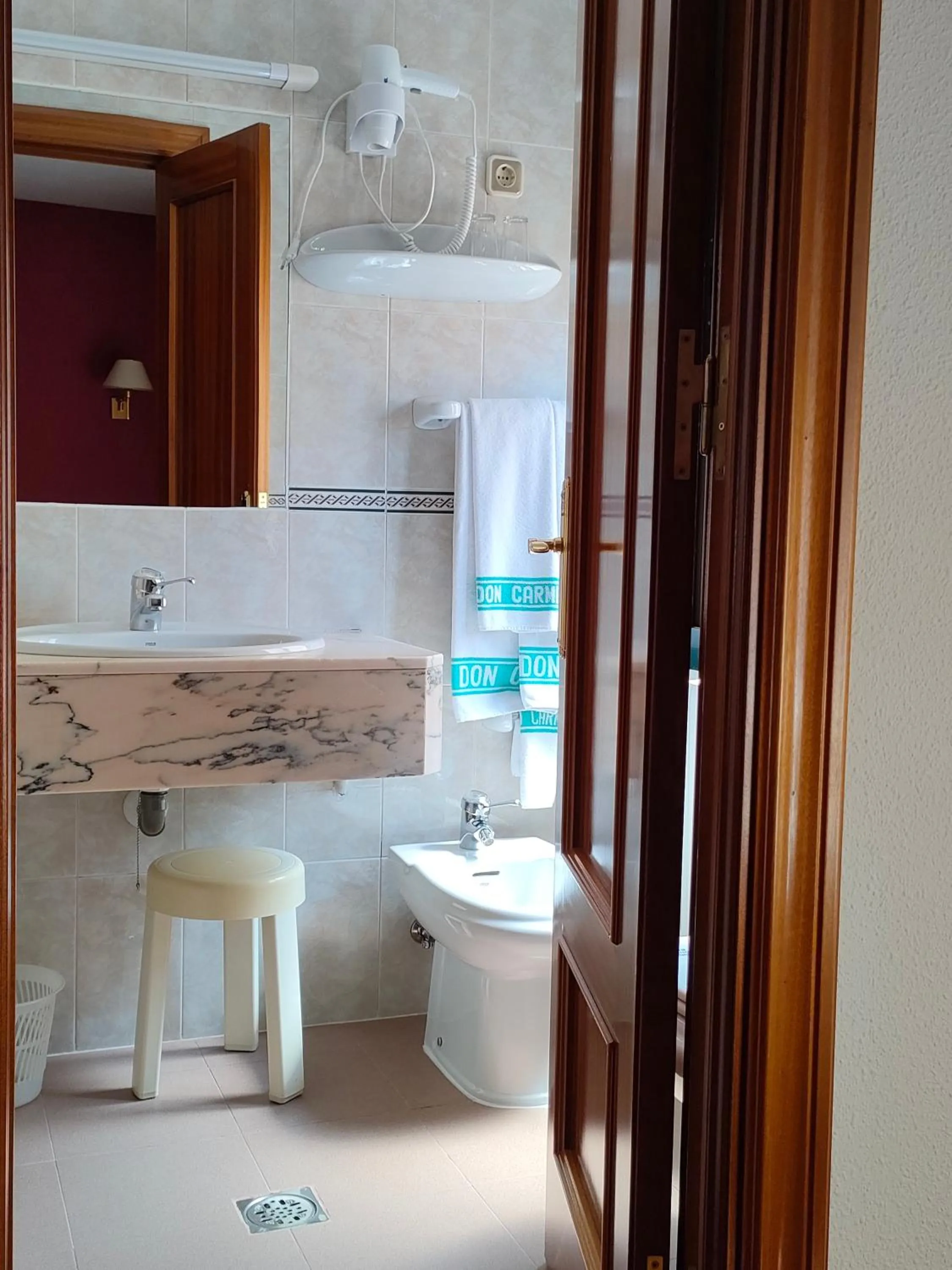 Bathroom in Hotel Don Carmelo