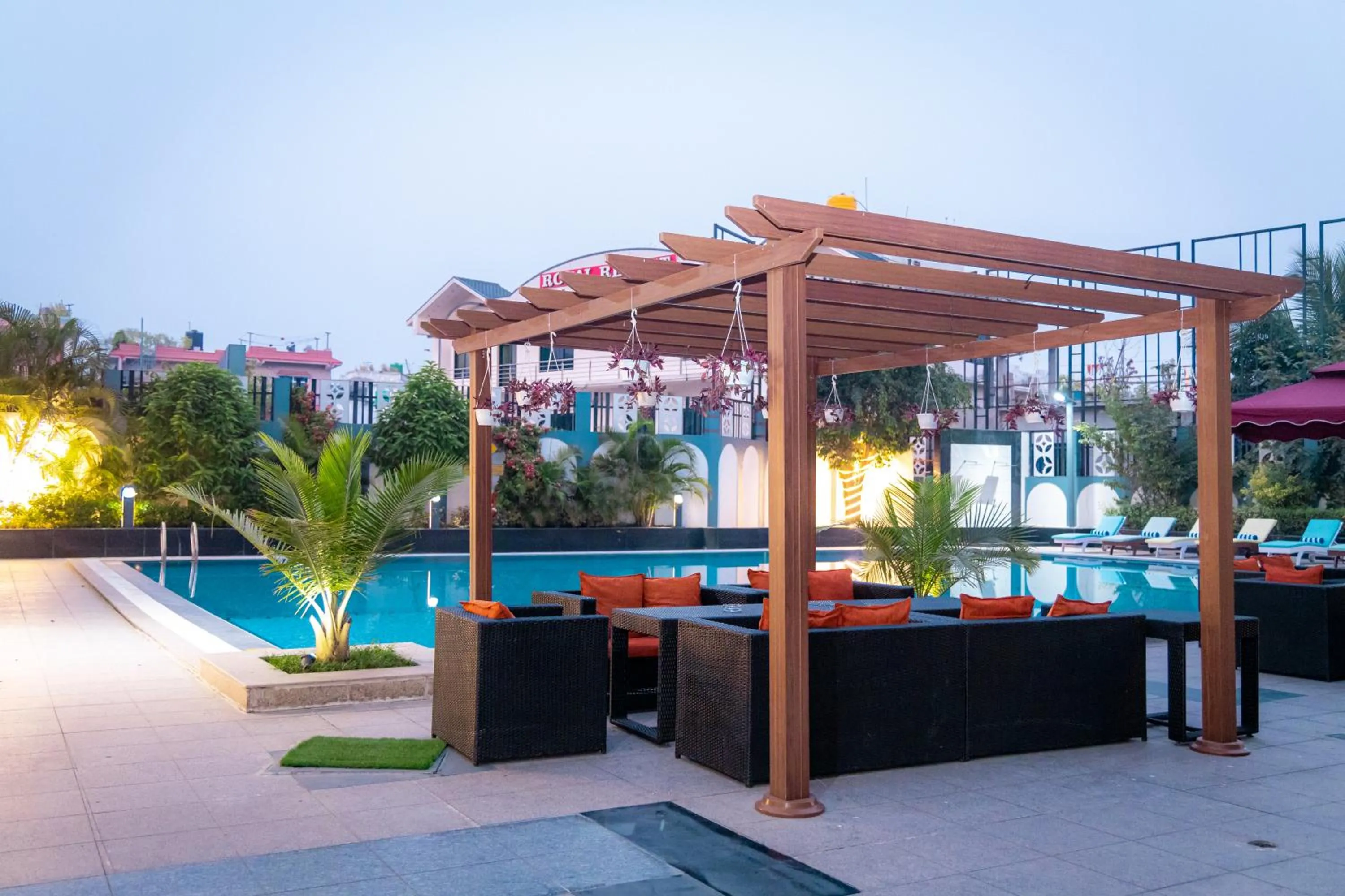 Swimming pool in Soaltee Westend Itahari