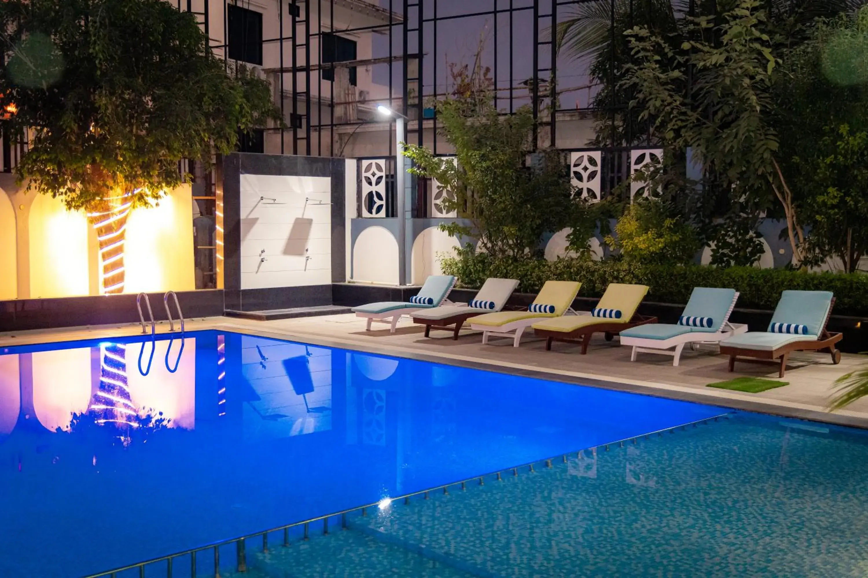 Pool view in Soaltee Westend Itahari Pool view in Soaltee Westend Itahari