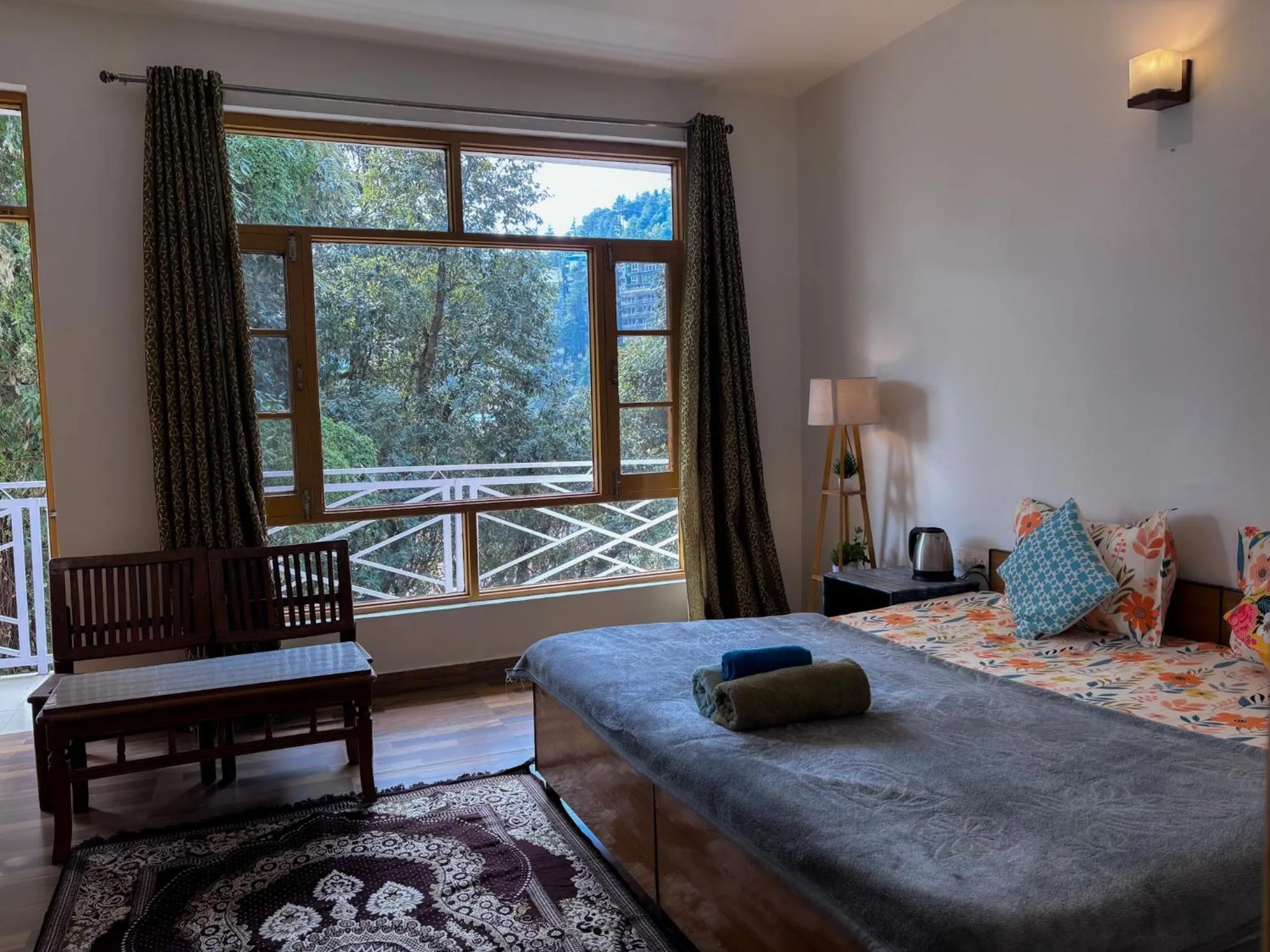 Double Room with Balcony in The VOID - Dharamkot
