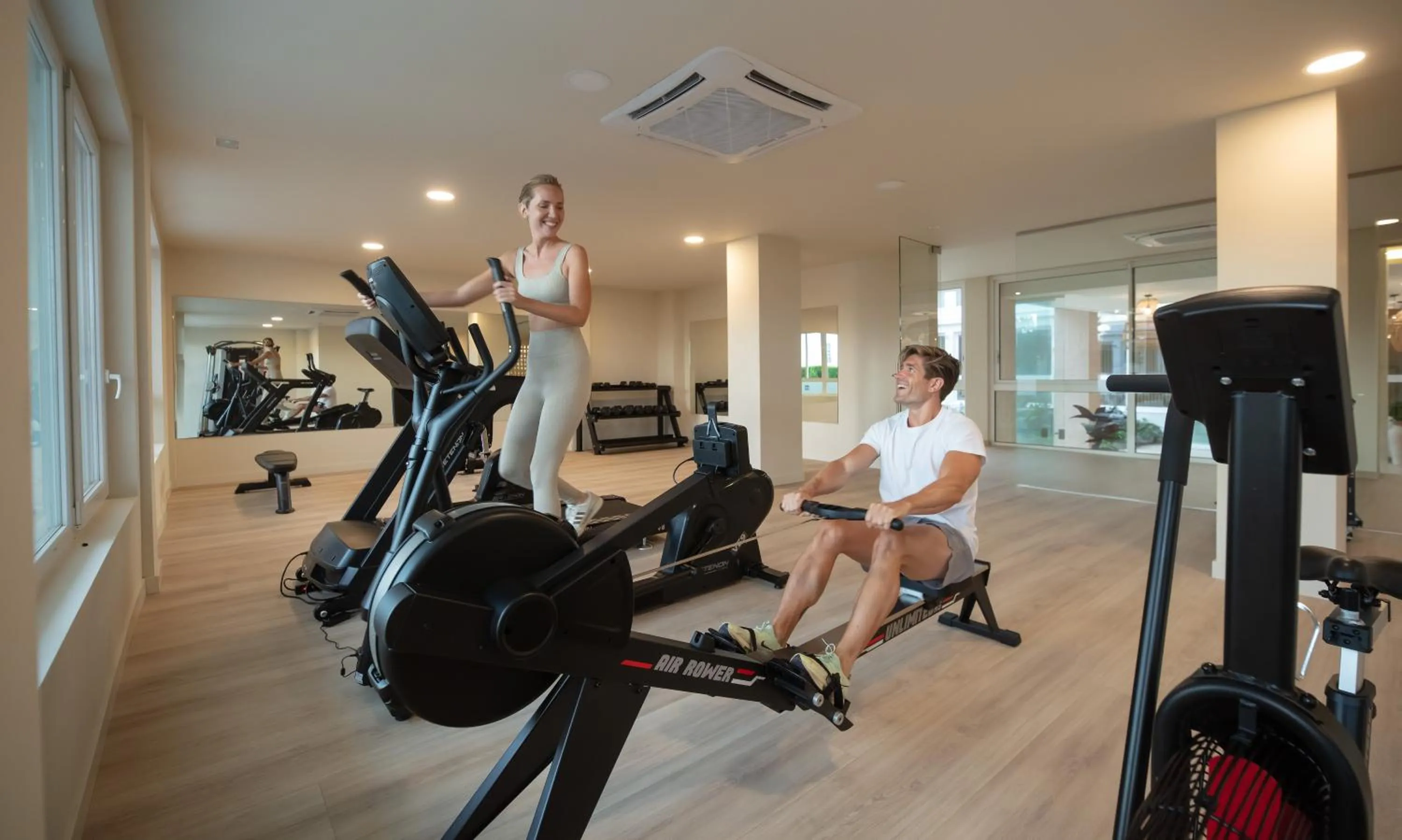 Fitness centre/facilities in RH Silene Hotel & Spa 4 Sup